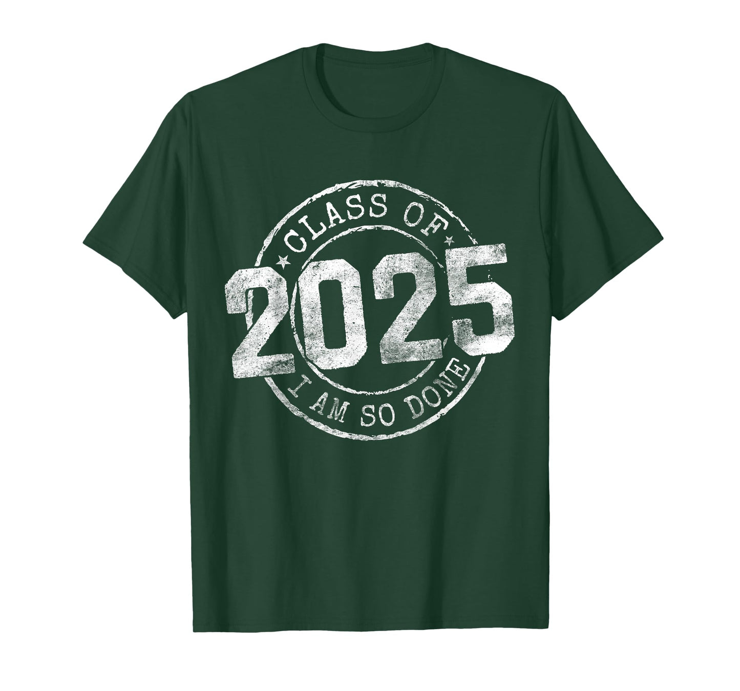 Done Class Of 2025 Senior 2025 Graduation 25 Graduation Gift T-Shirt