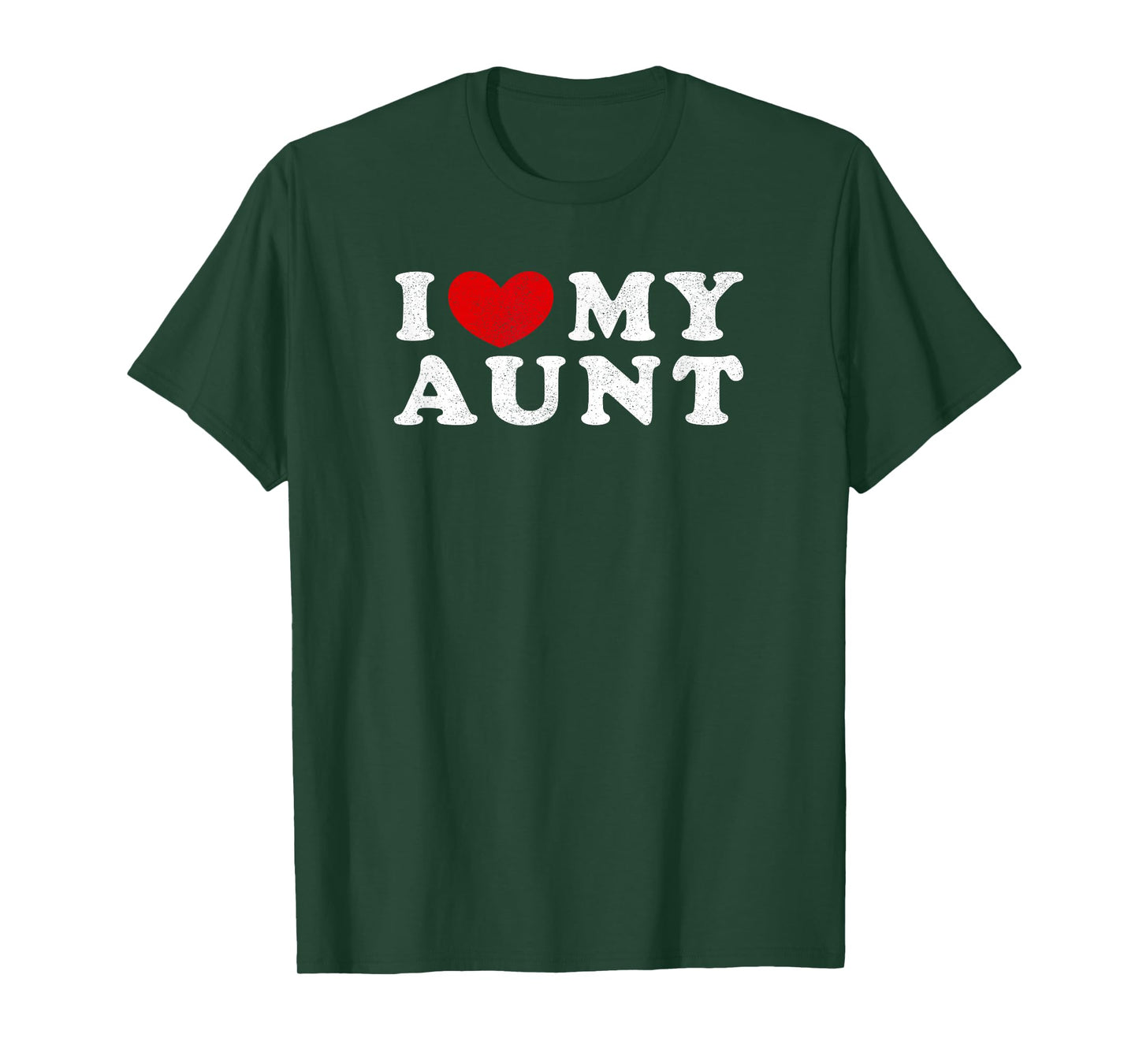I Love My Aunt, I Heart My Aunt T-Shirt