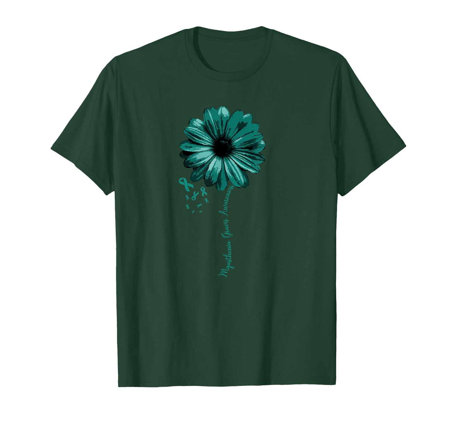 Myasthenia Gravis Awareness Shirt Warrior Pretty T-Shirt