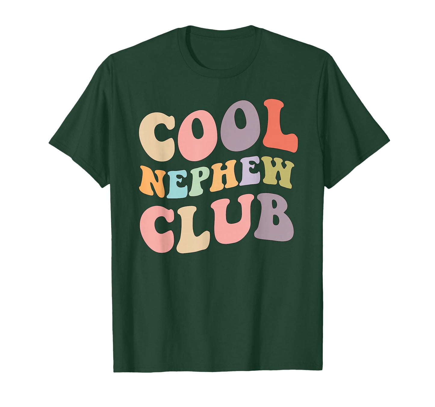 Cool Nephew Club Family Matching Design T-Shirt