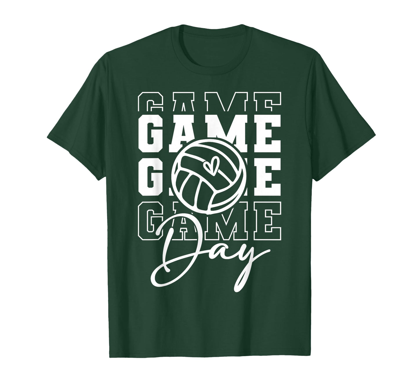 Game Day Sports Game Day Volleyball T-Shirt