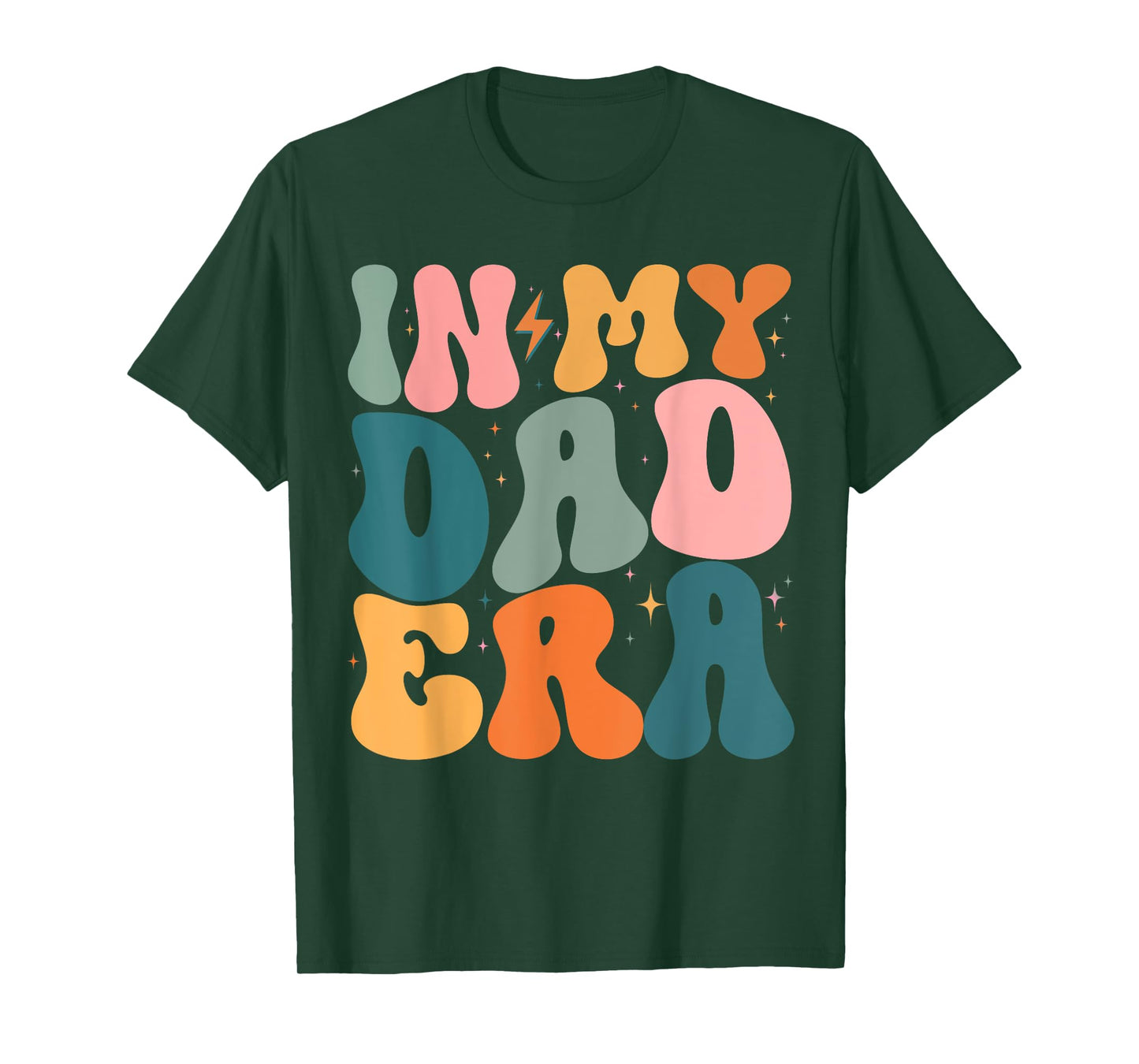 Vintage In My Dad Era Retro Fathers Day For Dad Papa Grandpa T-Shirt