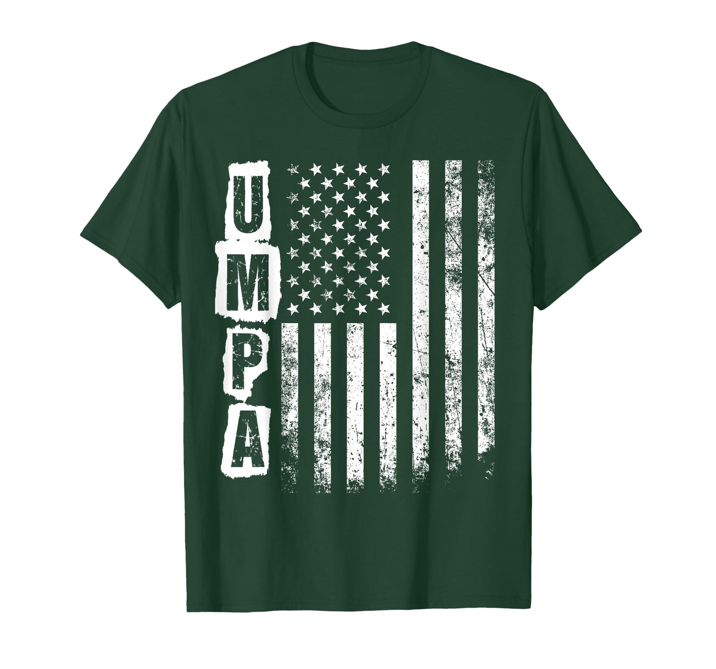 Umpa Father's Day American Flag 4th of July Xmas T-Shirt