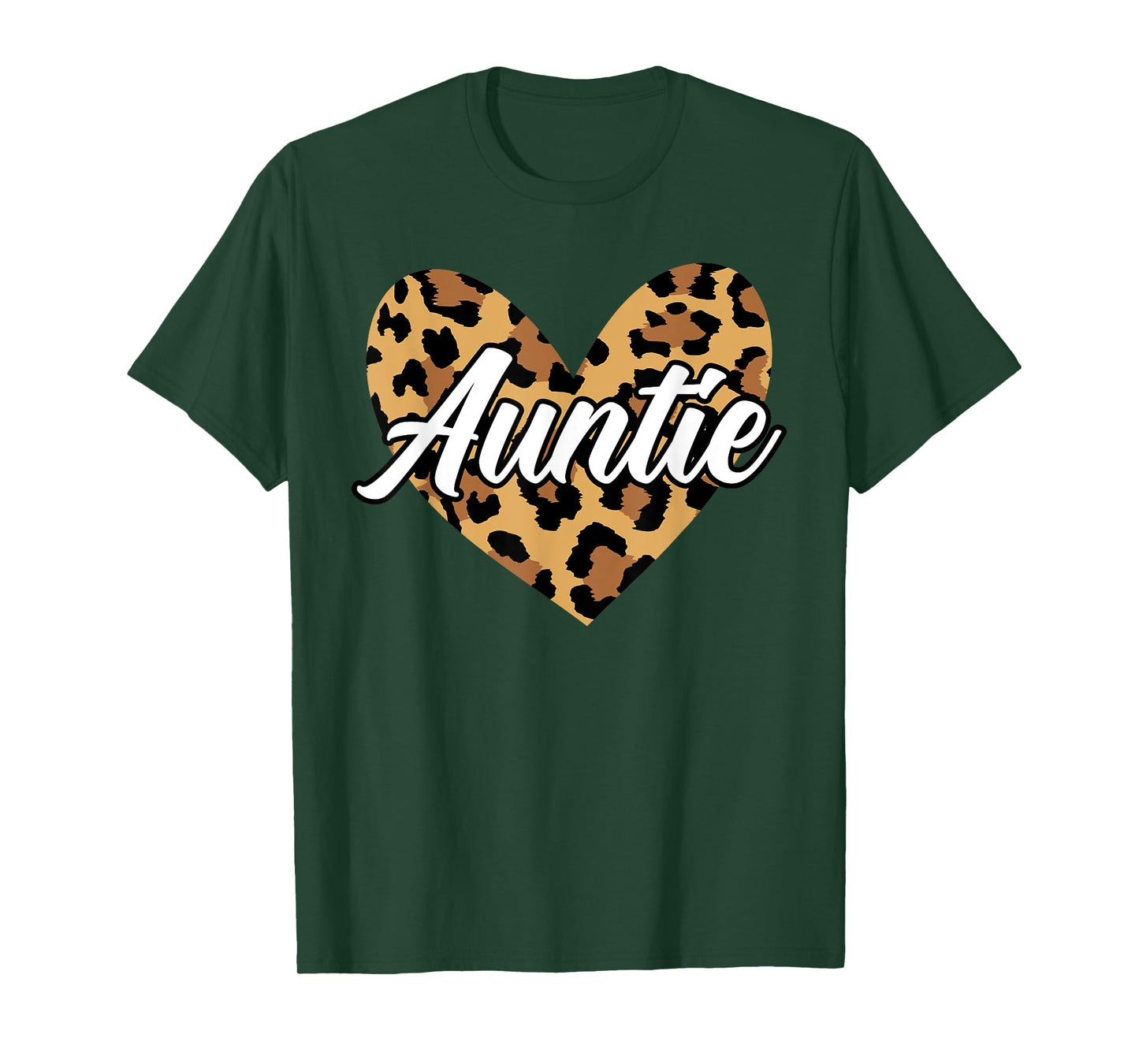 Aunt Leopard Auntie T-Shirt