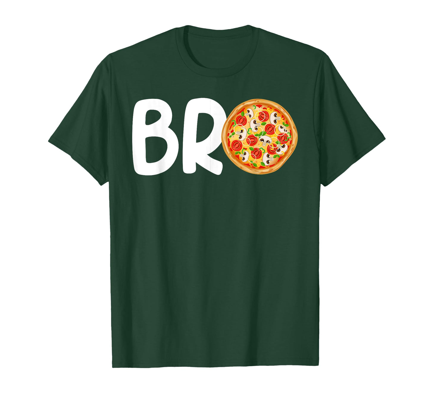 Brother Birthday Pizza 1st Birthday Pizza Family Matching T-Shirt