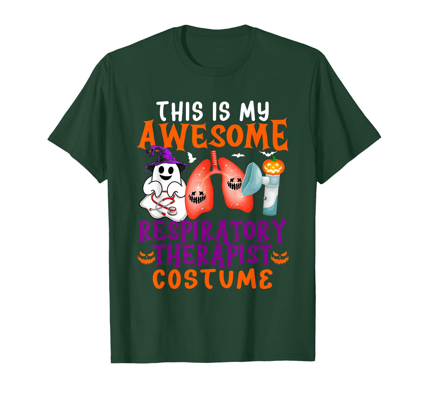 My Awesome Respiratory Therapist Costume Horror Tools T-Shirt