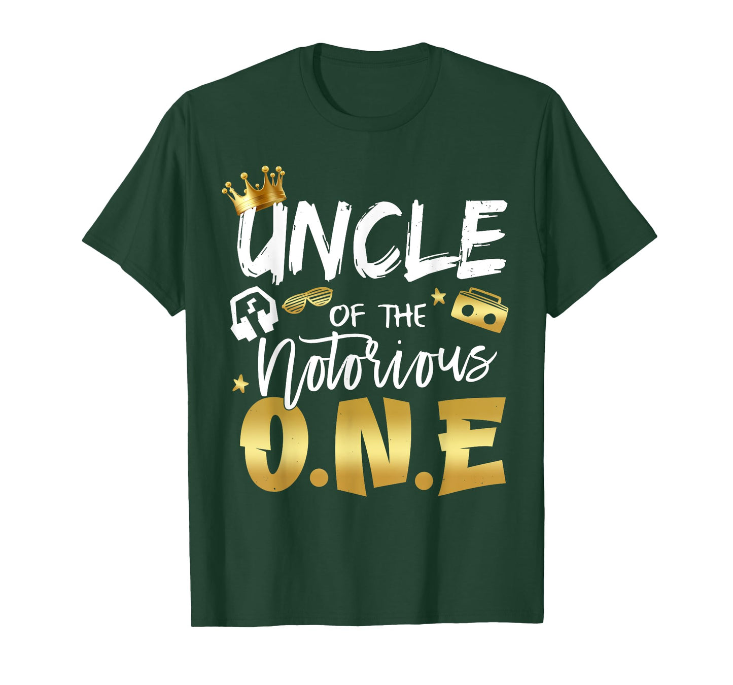 Uncle Of The Notorious One Old School 1st Hip Hop Birthday T-Shirt