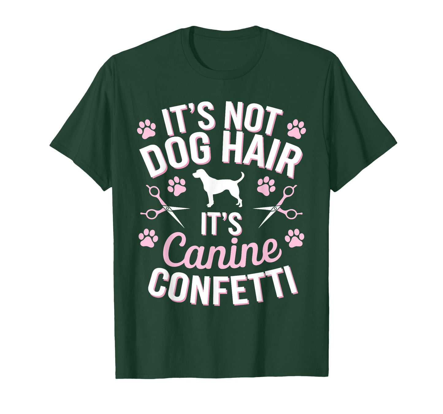 Cool Dog Groomer Art For Men Women Dog Grooming Pet Groomers T-Shirt