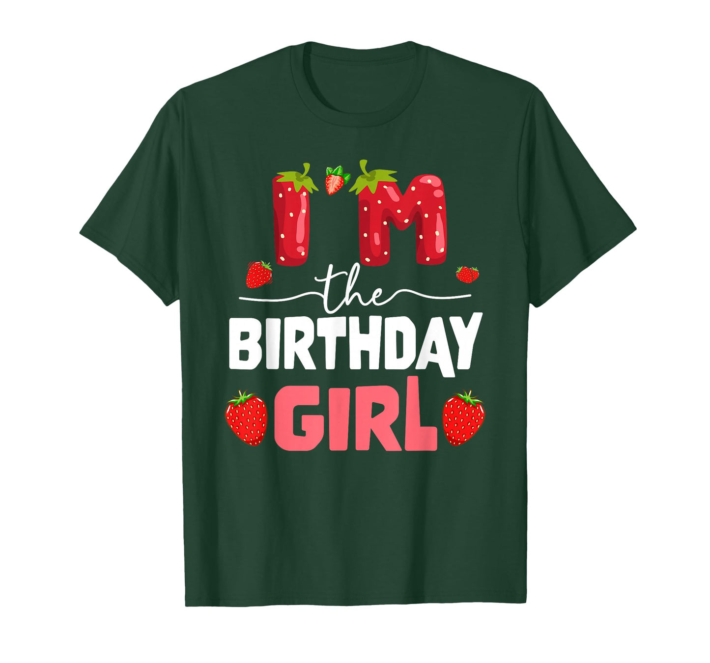 I'm The Berry First Birthday of Girl Sweet Strawberry T-Shirt