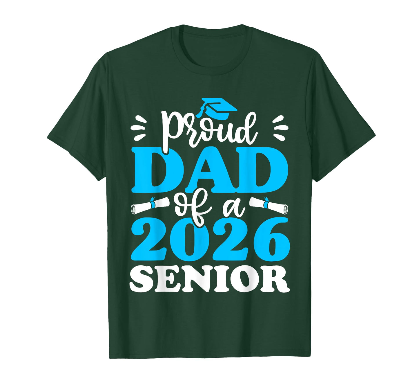 Graduation Proud Dad of a 2026 Senior, Class of 2026 Dad T-Shirt