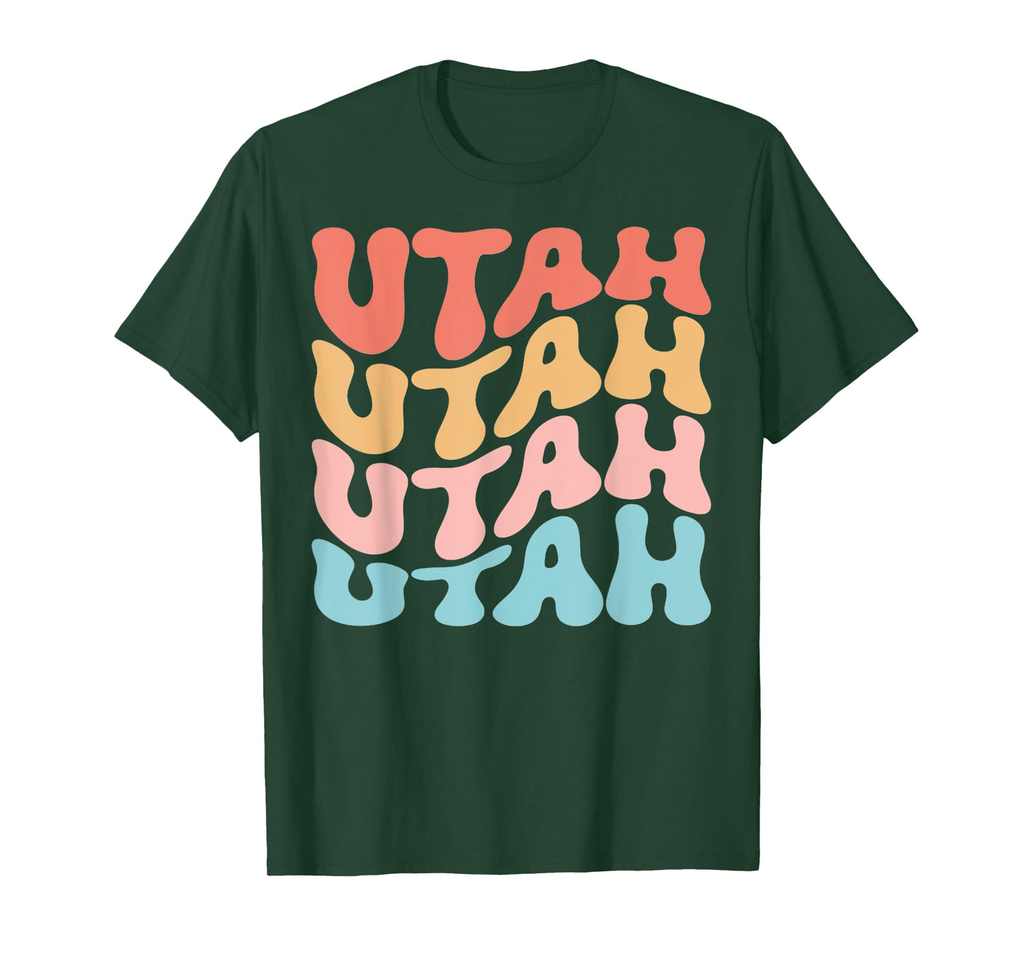 Funny Cute Retro Graphic Men Women & Kids Utah T-Shirt