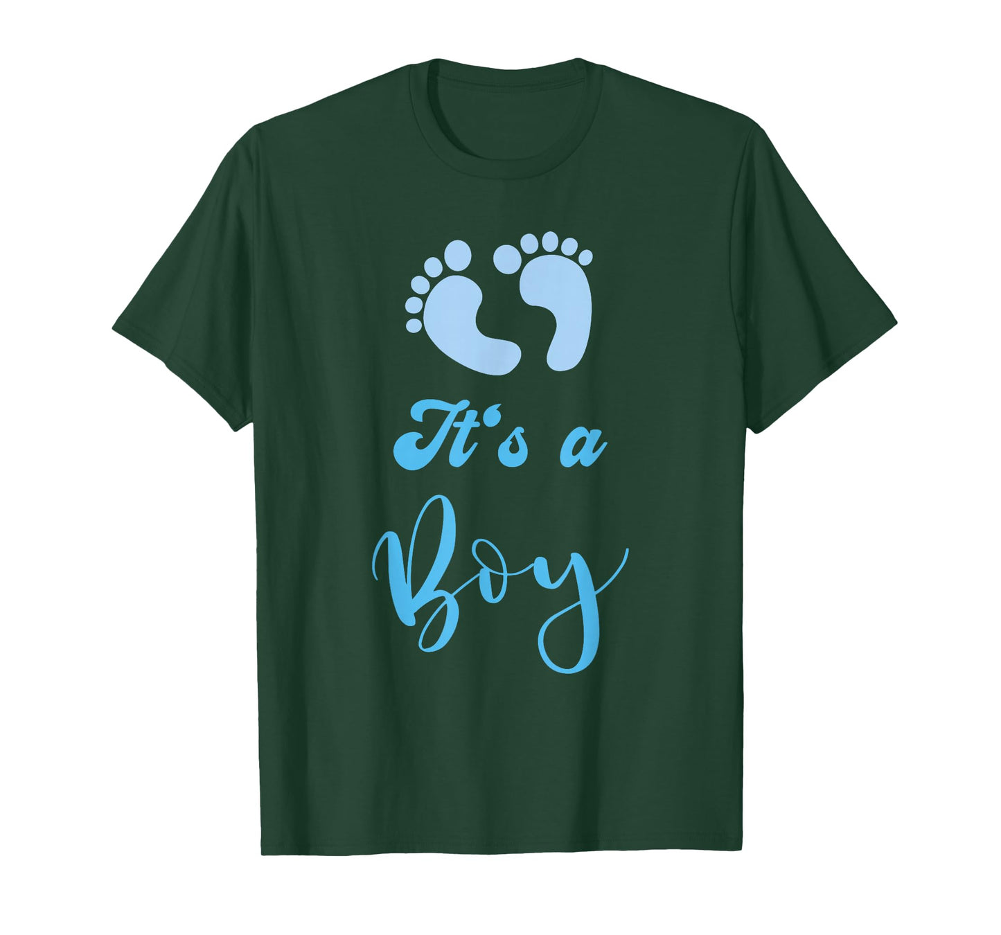 Its a Boy with Feet Baby Shower Party T-Shirt T-Shirt