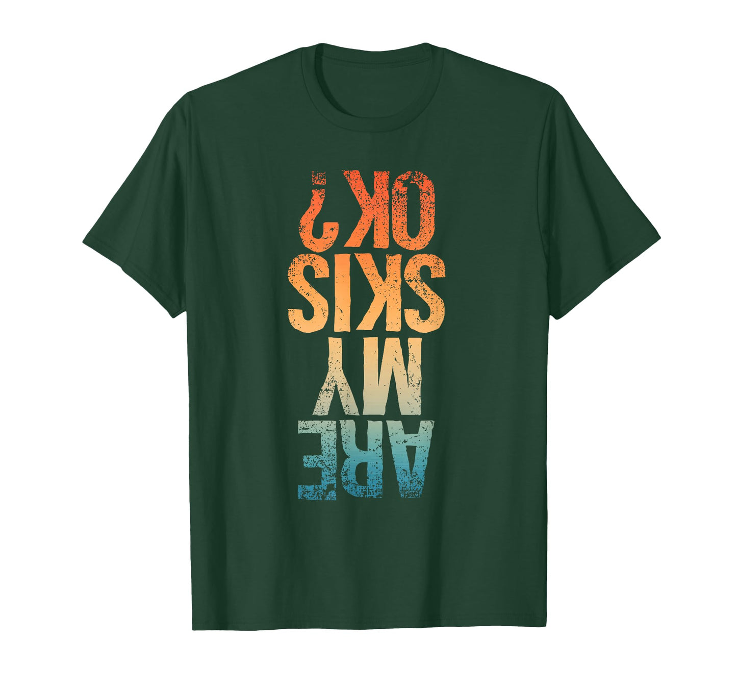 Funny Ski Design For Men Women Kids Boys Girls Skiing Lover T-Shirt