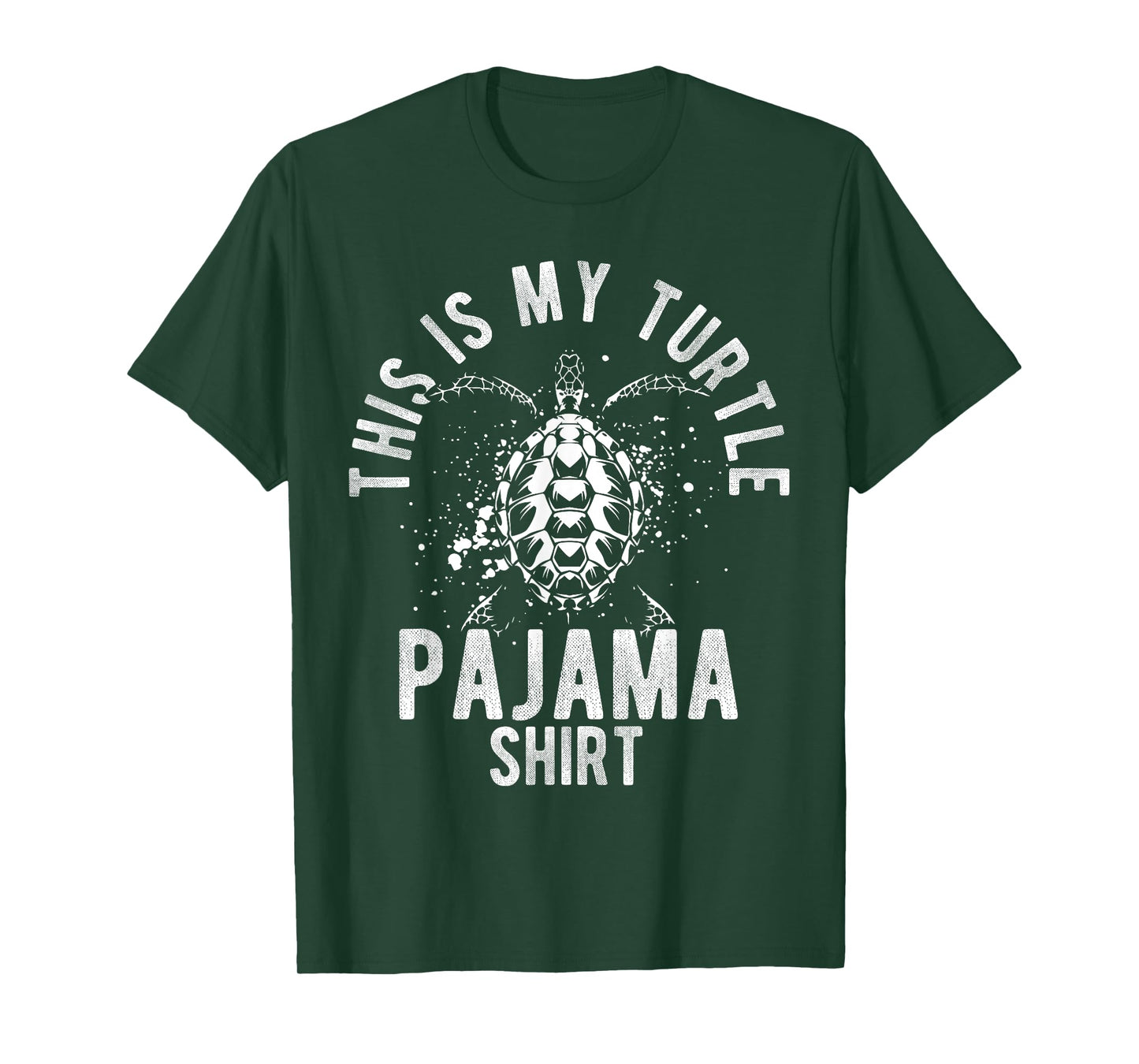 THIS IS MY Turtle Pajama SHIRT Turtle Pajama Sleepwear T-Shirt