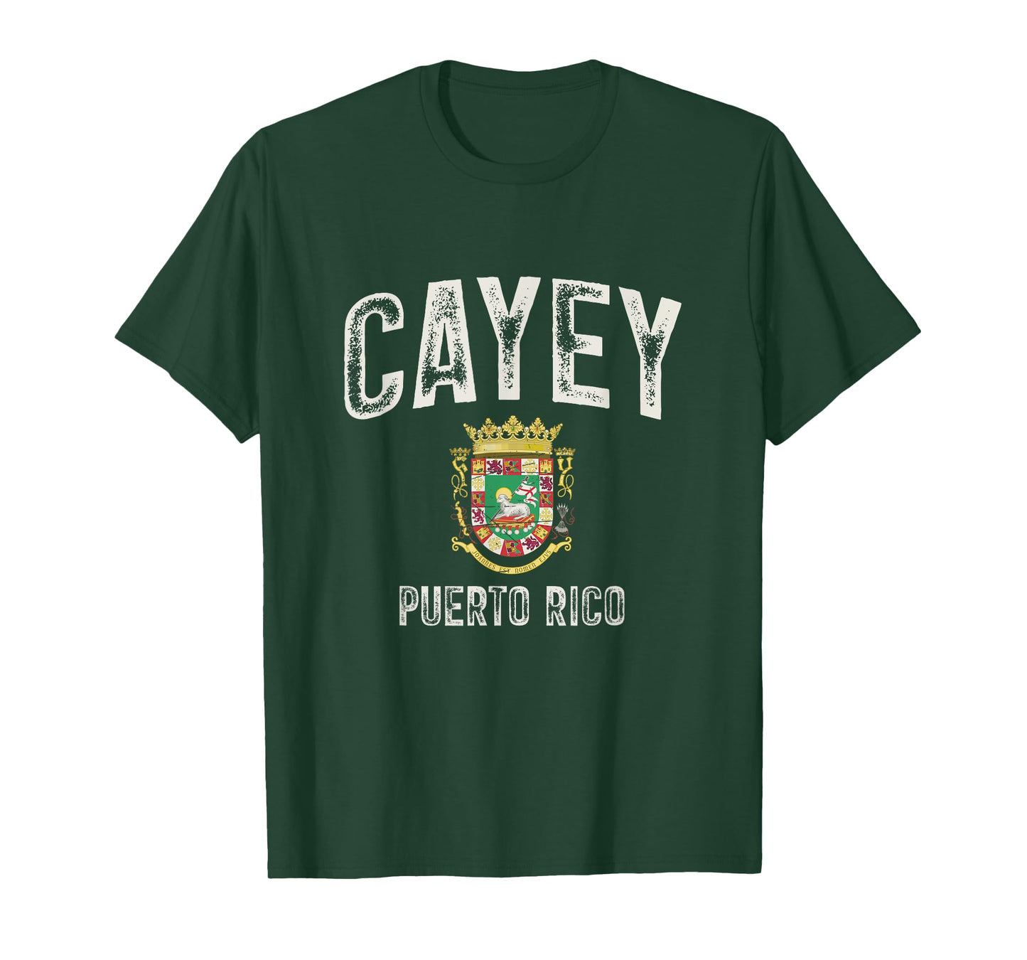 Cayey City in Puerto Rico, Puerto Rico Armorial T-Shirt