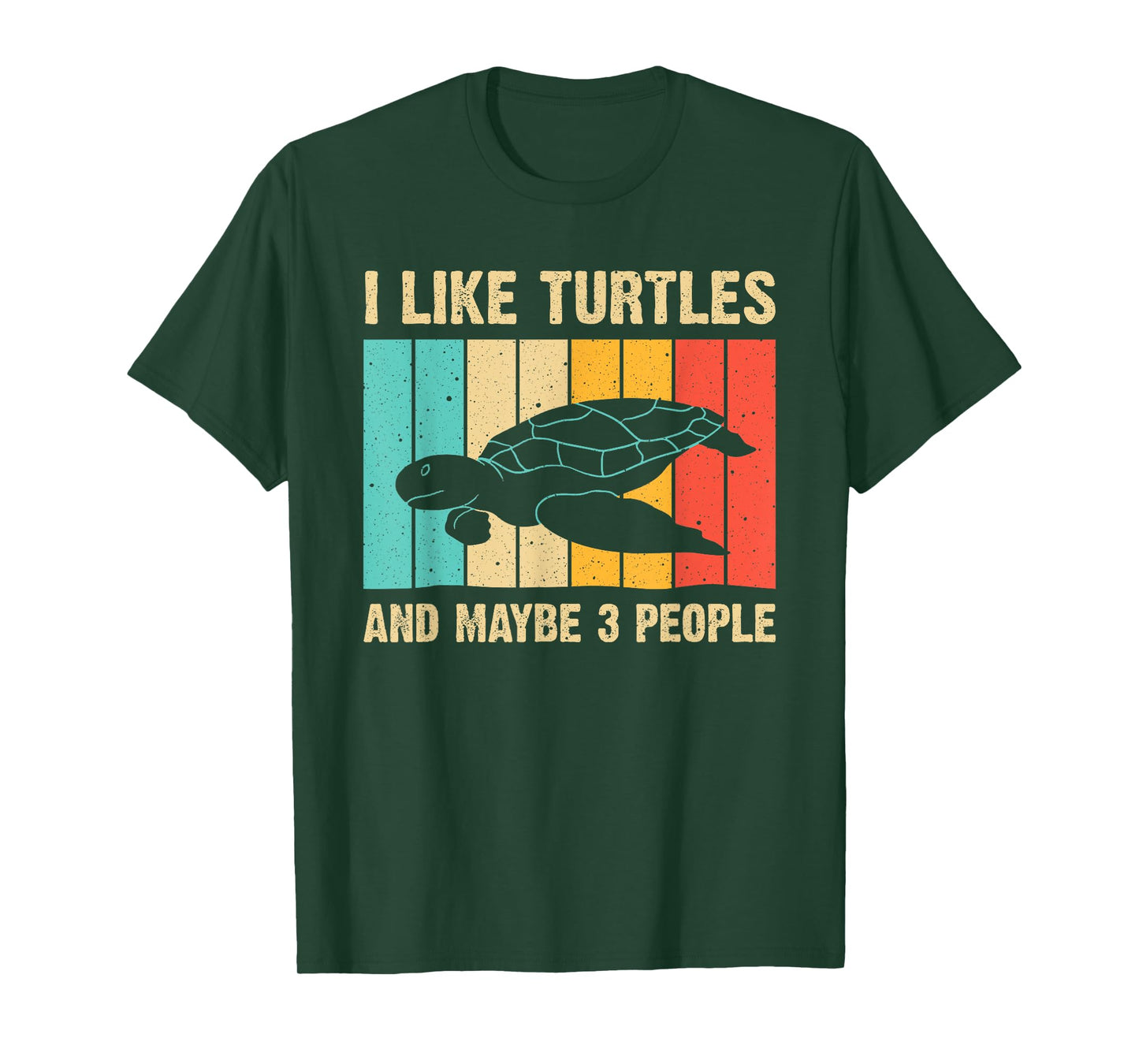Funny Turtle Design Sea Turtle Lover Men Women Boys Girls T-Shirt