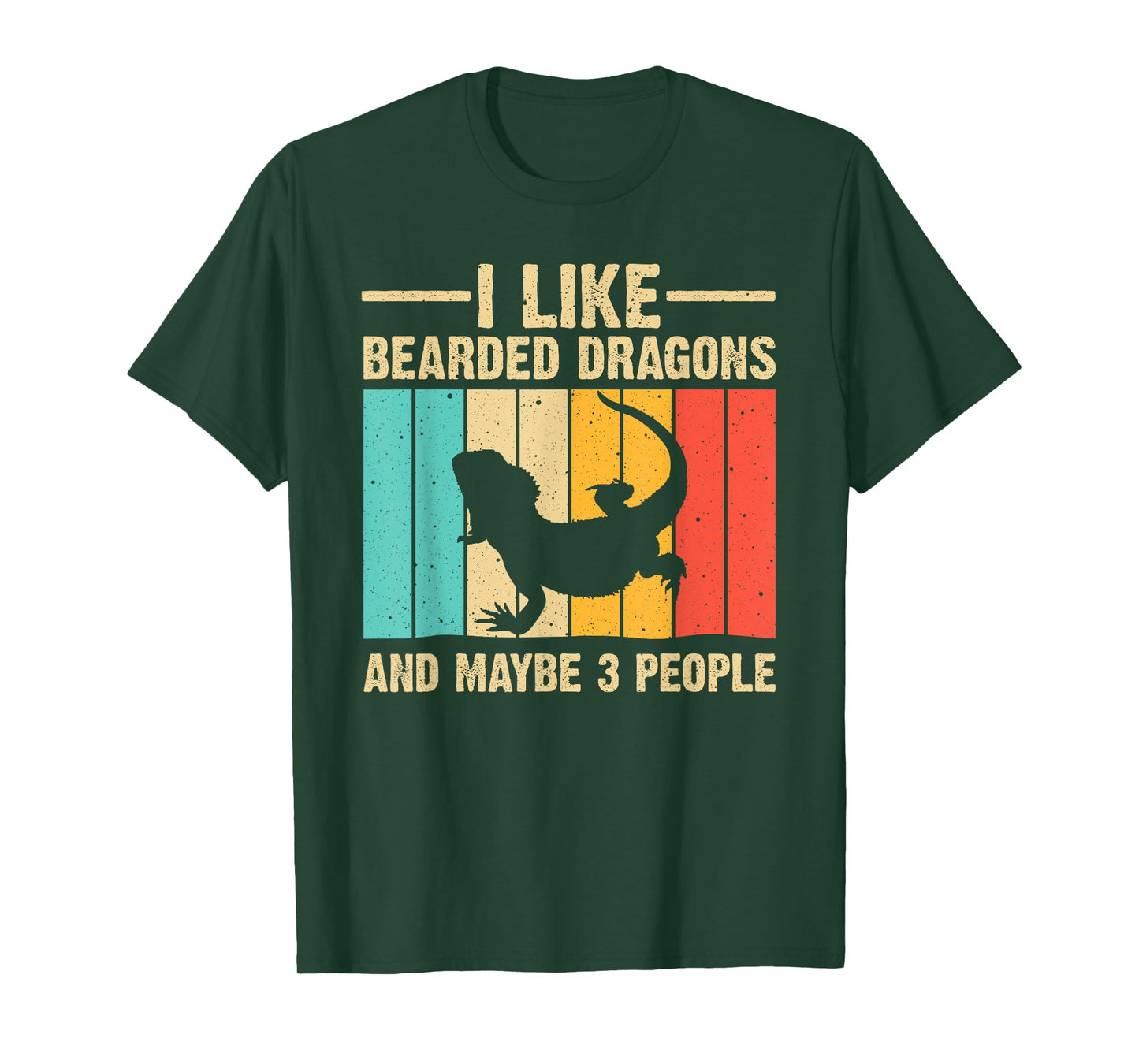 Funny Bearded Dragon Design Pogona Reptile Lover Men Women T-Shirt
