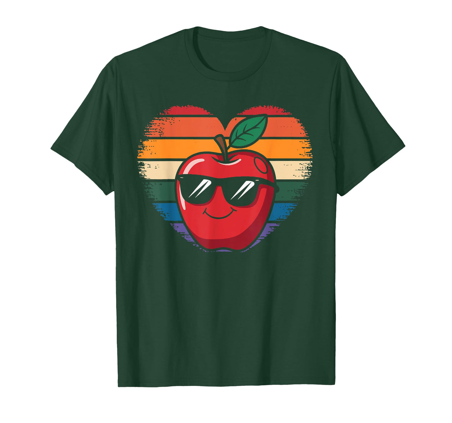 Retro Apple Novelty Fun for Men Women Kids T-Shirt