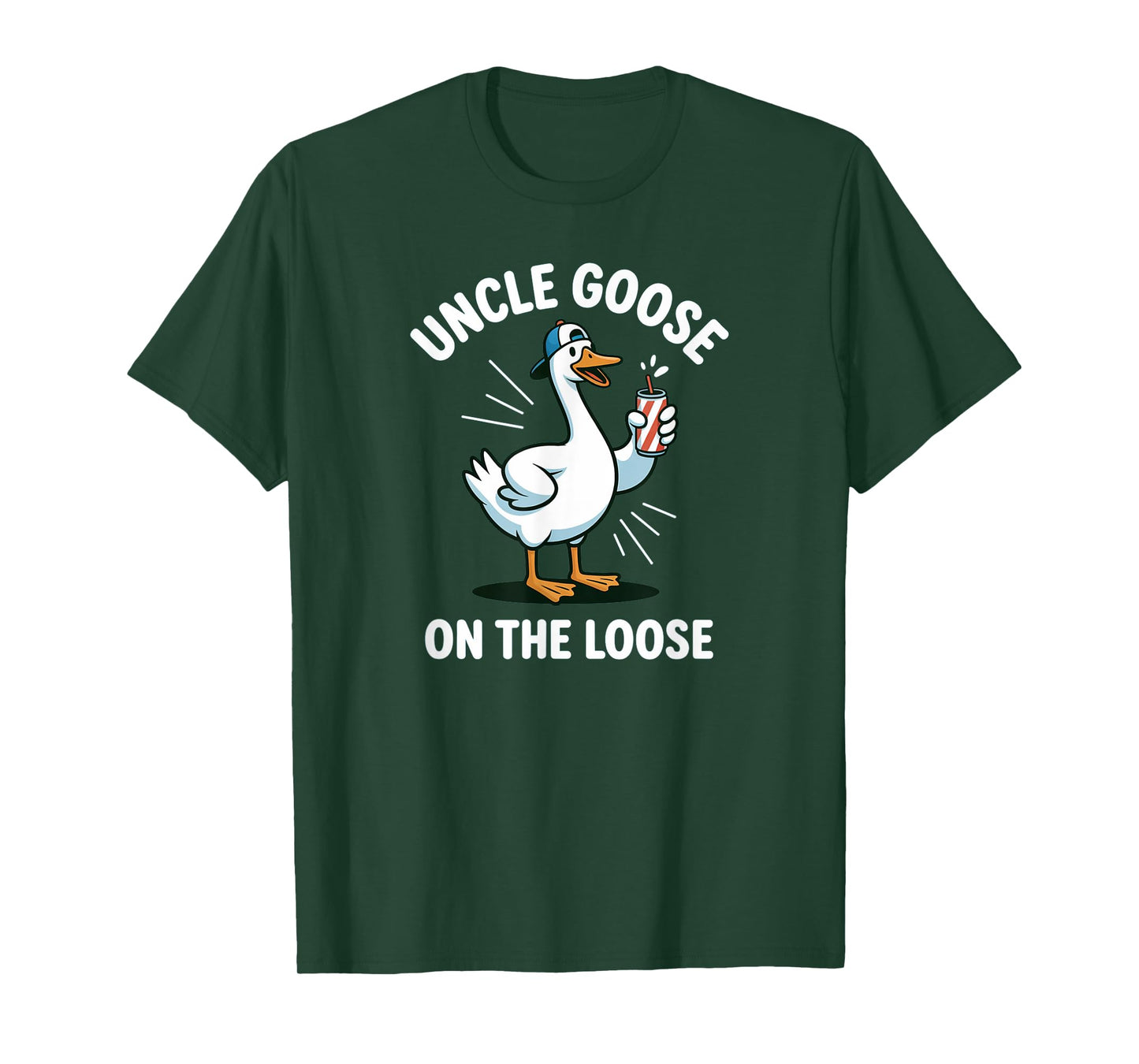 Funny Silly Uncle Goose On The Loose Meme Family Matching T-Shirt