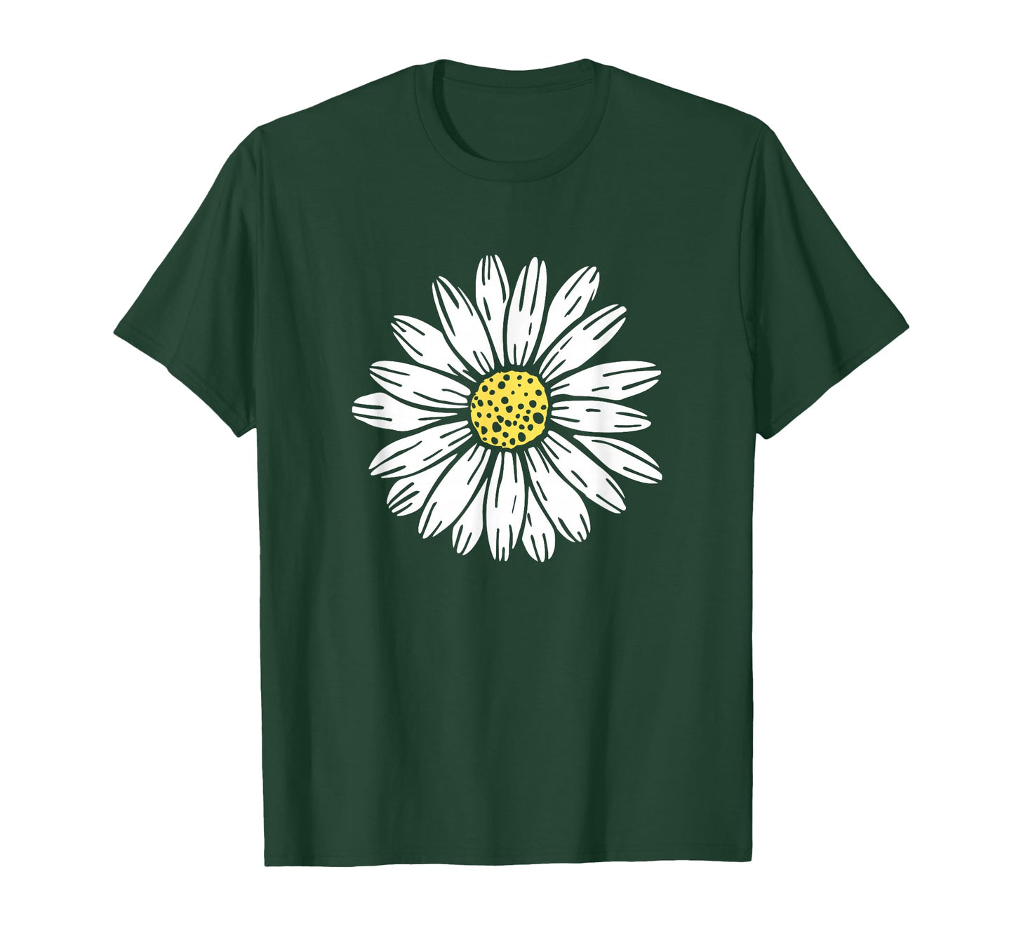 Daisy Flower Design T-Shirt