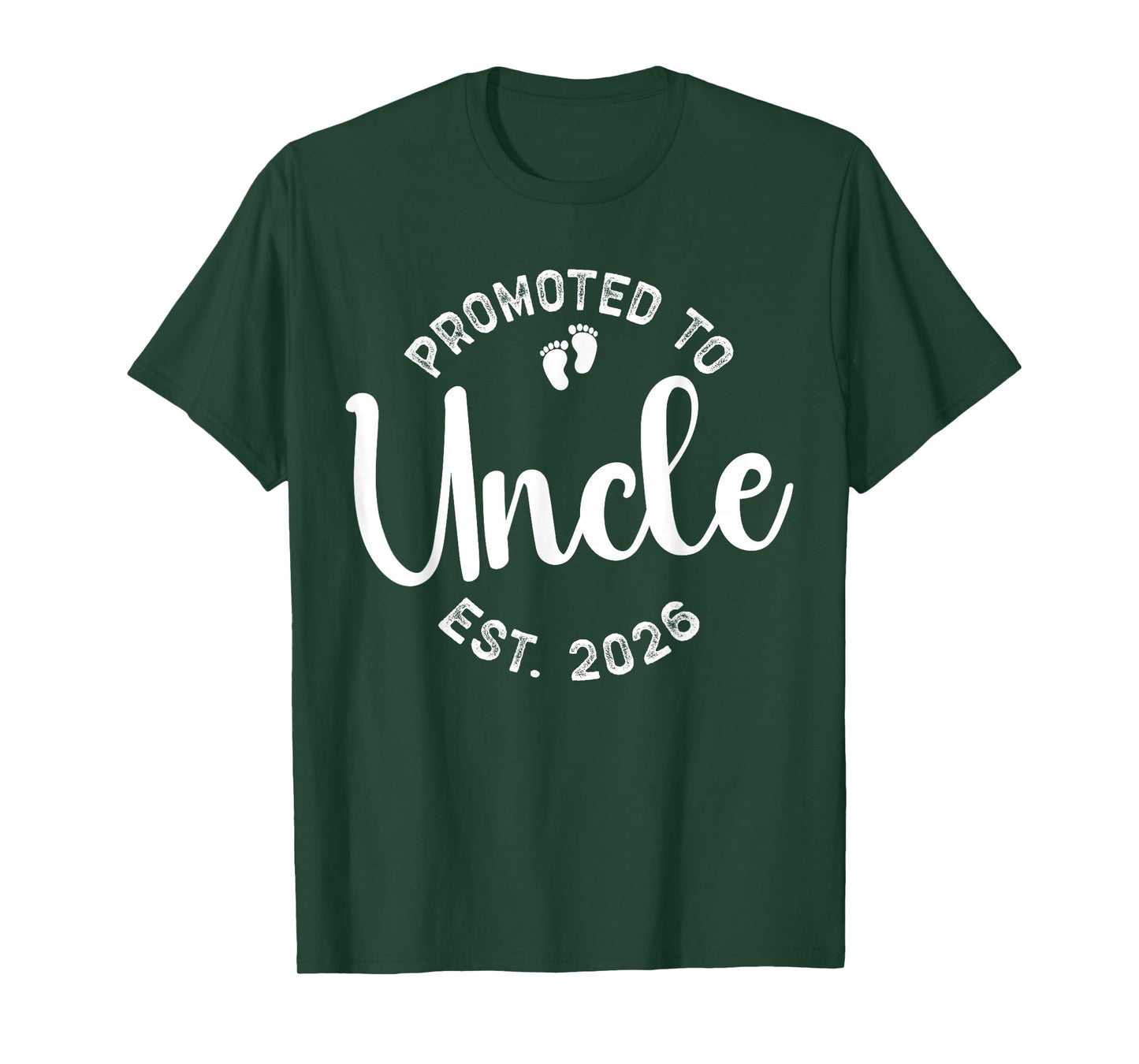 Promoted to Uncle 2026 Soon to Be Uncle First Time Uncle T-Shirt