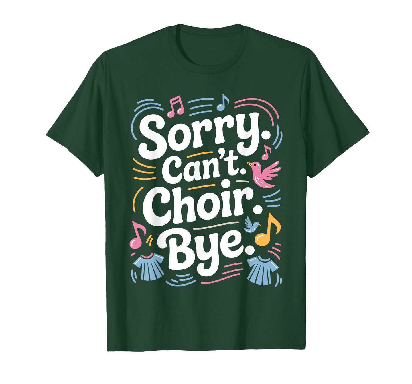 Cool Choir Art for Men Women Choir Teacher Choir Director T-Shirt