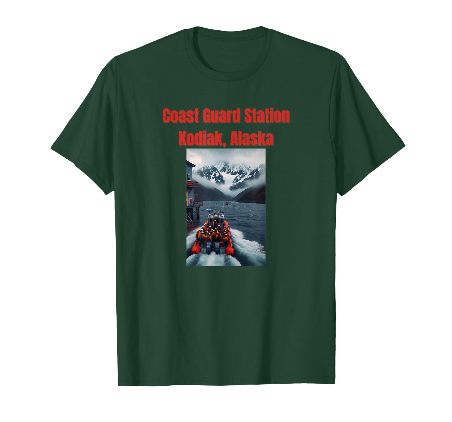 Coast Guard Station Kodiak, Alaska T-Shirt