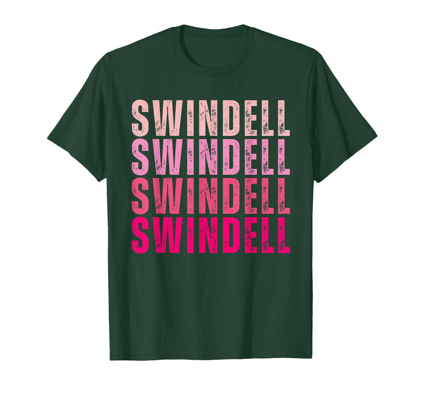 Swindell Personalized Name I Love Swindell Vintage T-Shirt