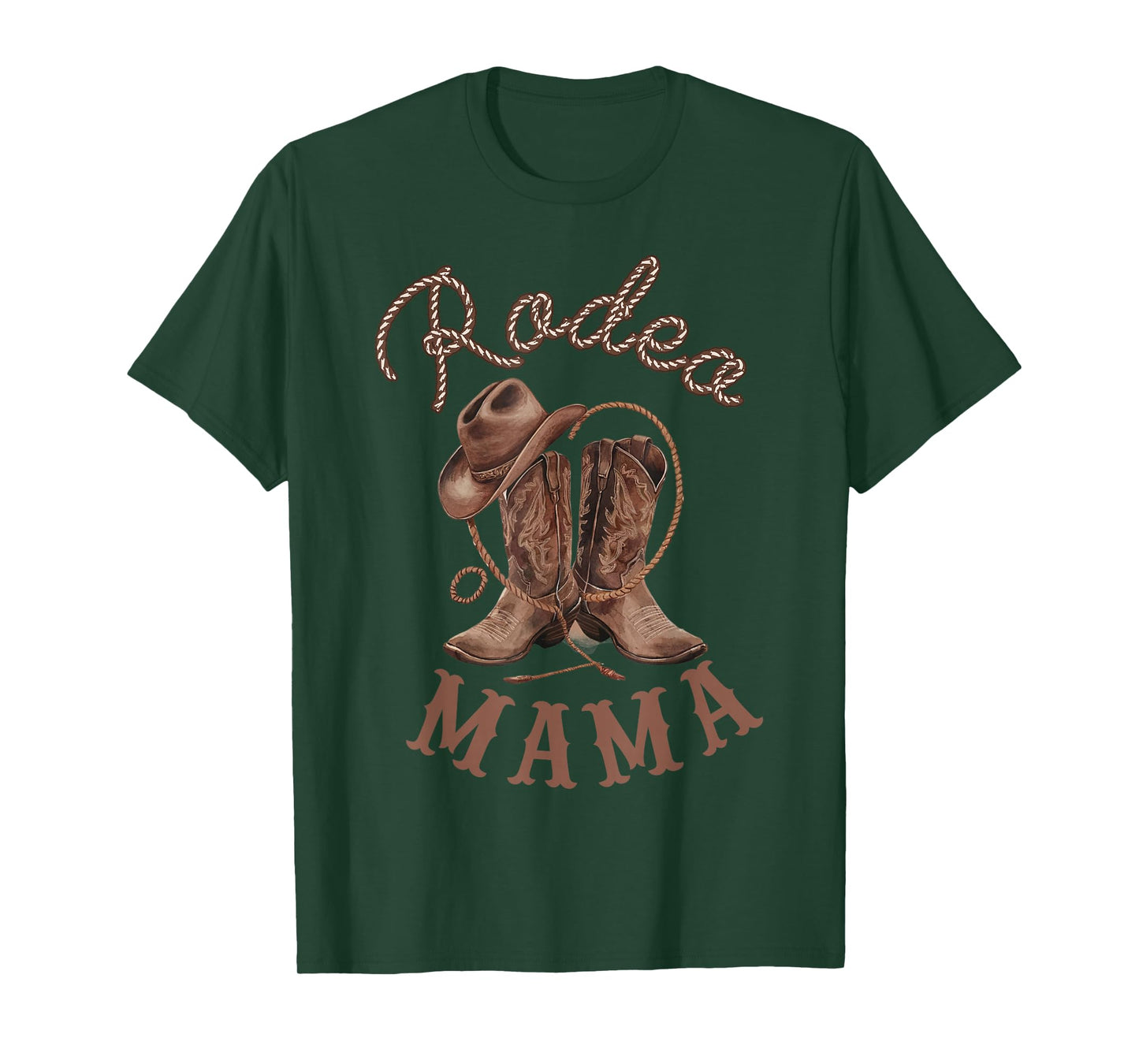 Rodeo Mama Western Cowboy Birthday Boy Family Matching Party T-Shirt