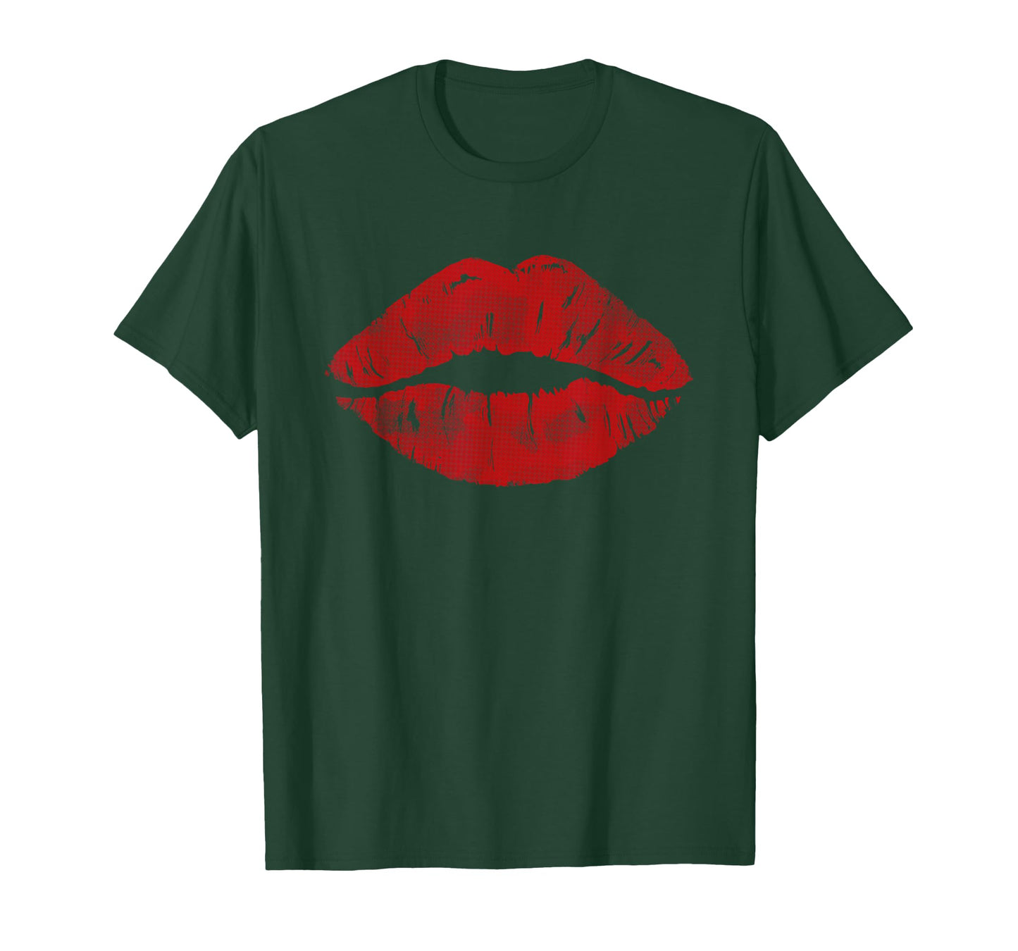 Cute Red Lips Art Men Women Sexy Kiss Makeup Lipstick T-Shirt