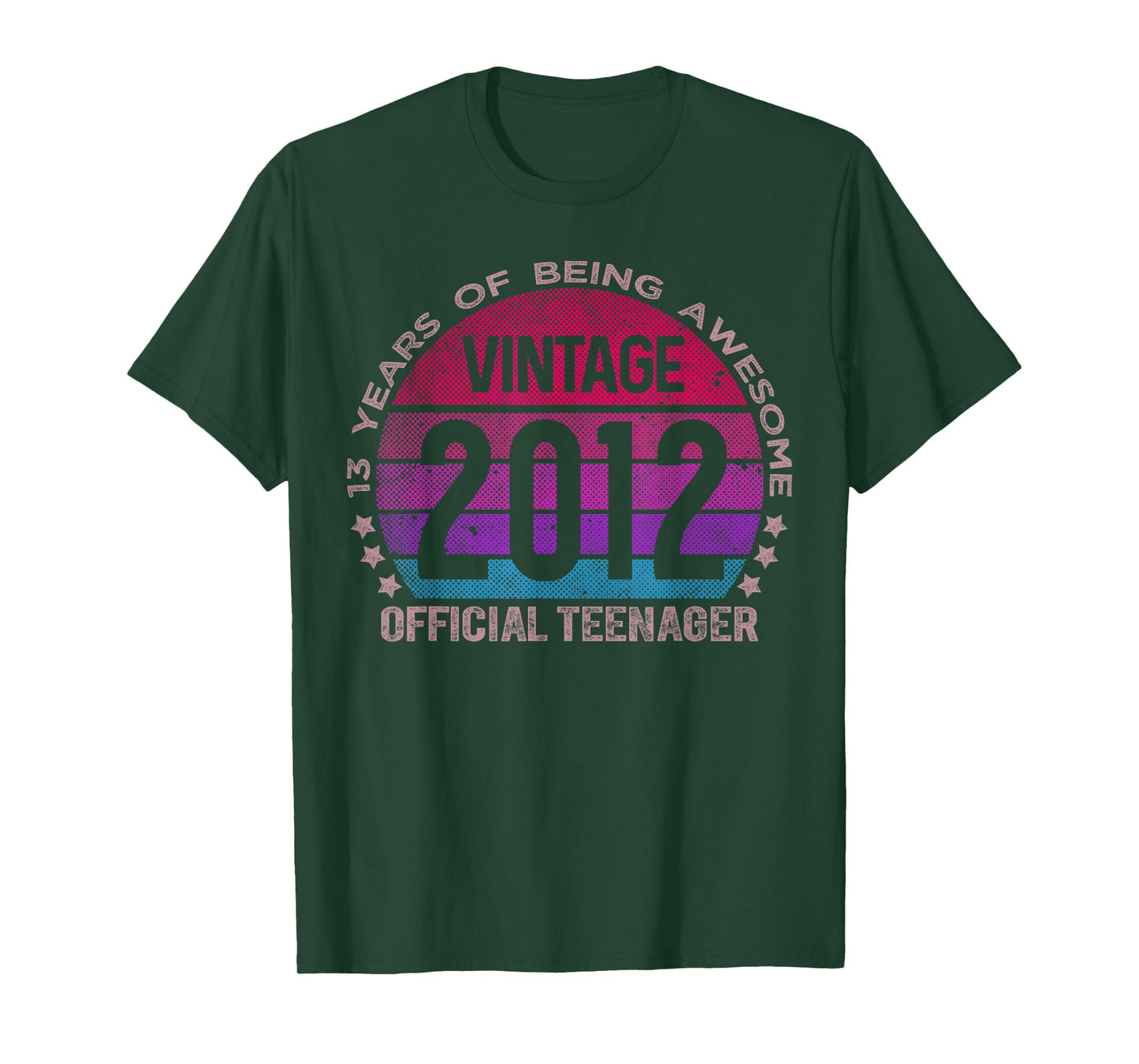 Official Teenager 13 Year Old Gifts 13th Birthday Girl T-Shirt