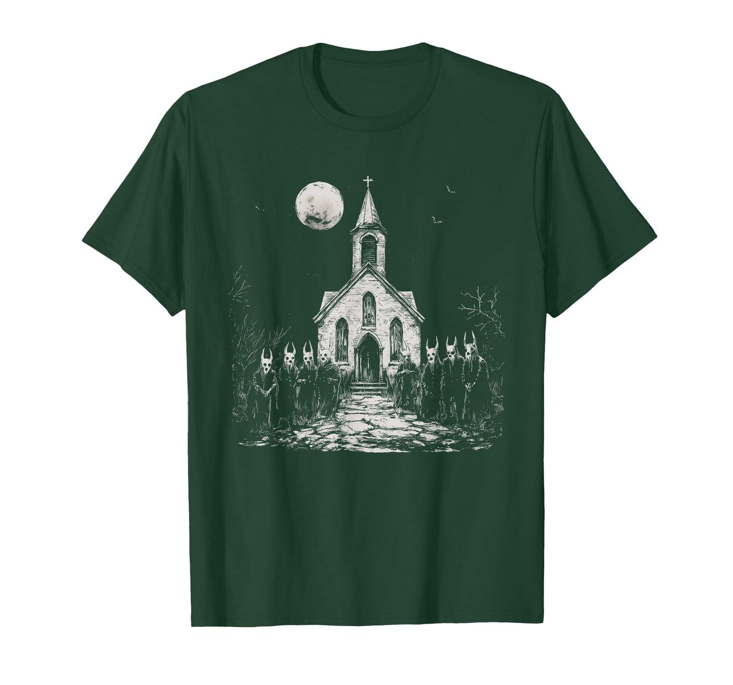 Creepy Folk Horror Weirdcore Occult Blackcraft Goth Witches T-Shirt