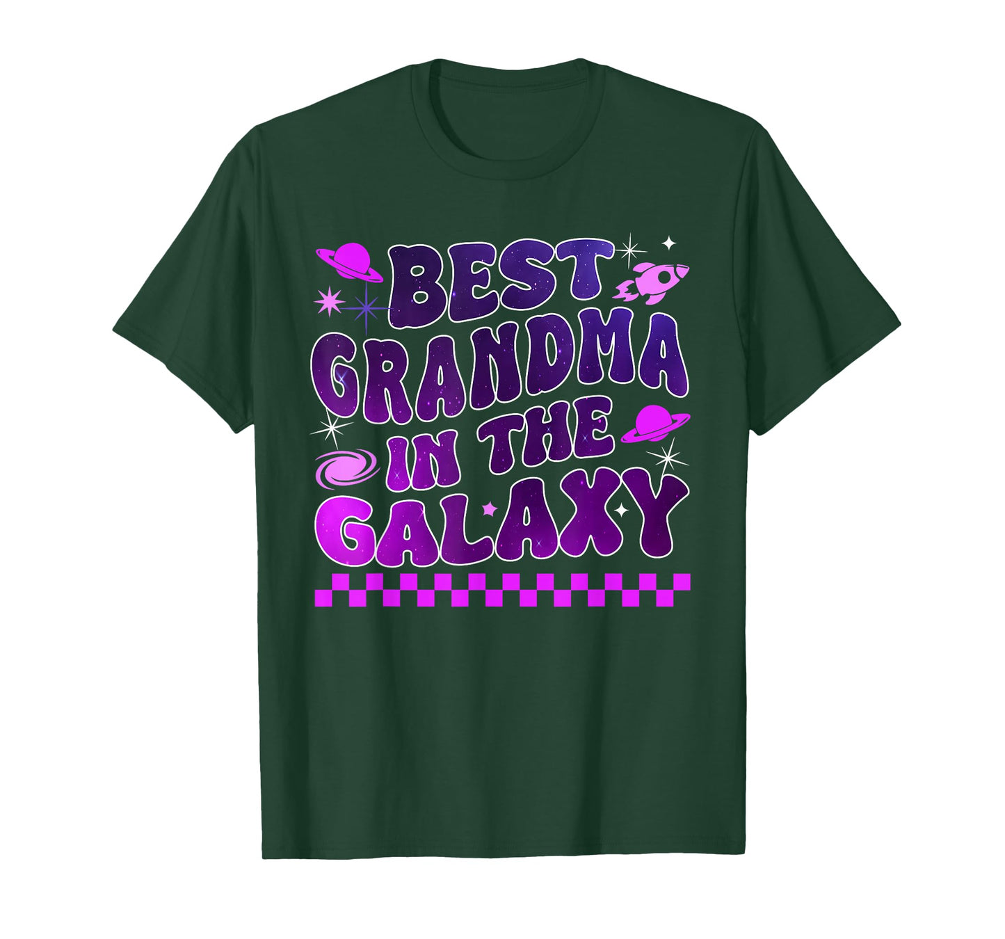 Best Grandma In The Galaxy Mother's Day Birthday Parties T-Shirt