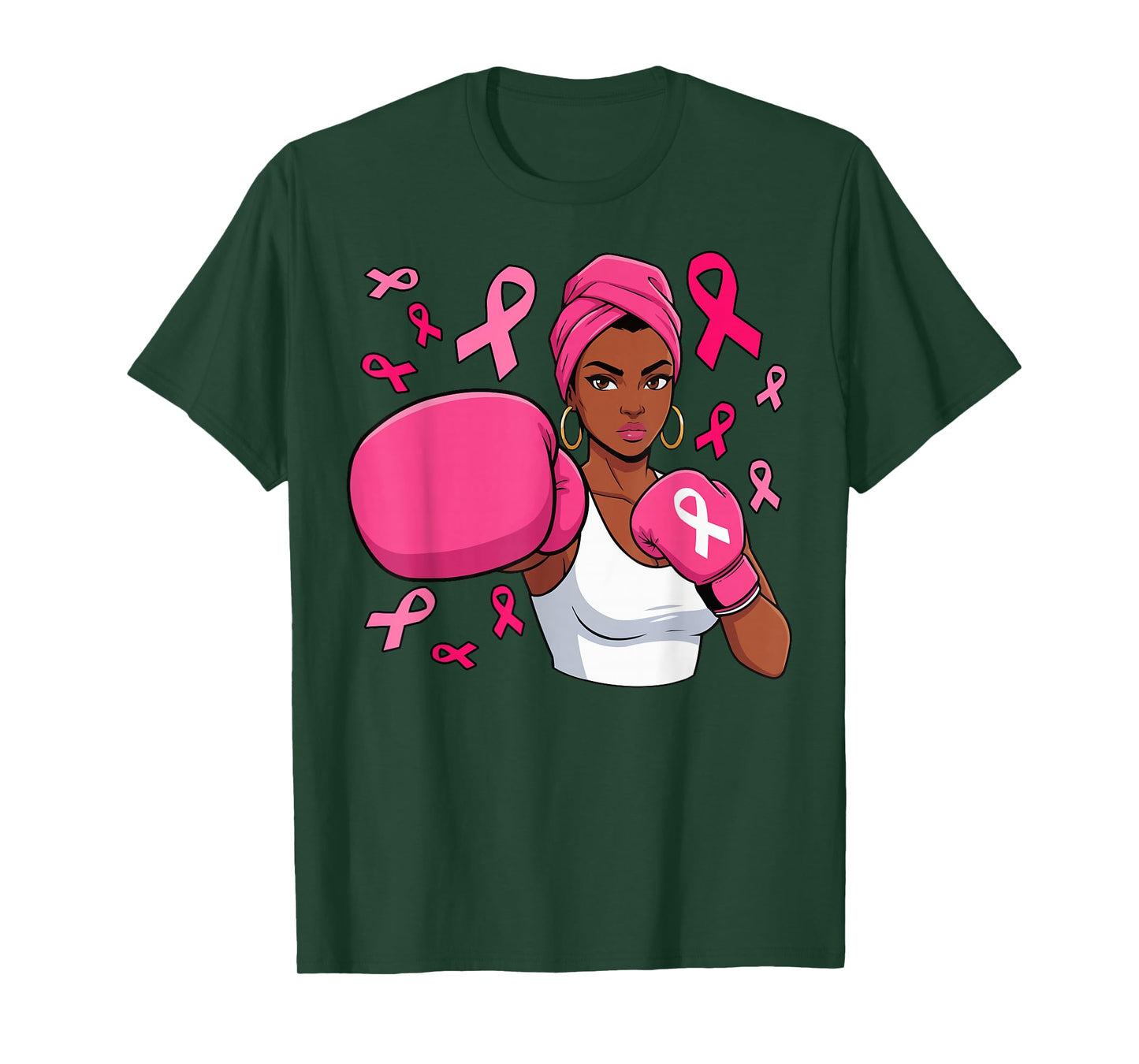 African American Women Fight Breast Cancer Awareness Month T-Shirt
