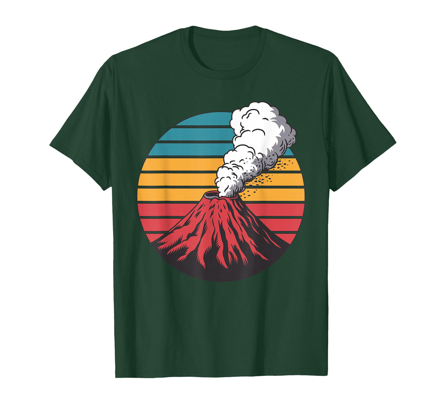 Cool Volcano Art For Men Women Kids Geology Volcano Lover T-Shirt
