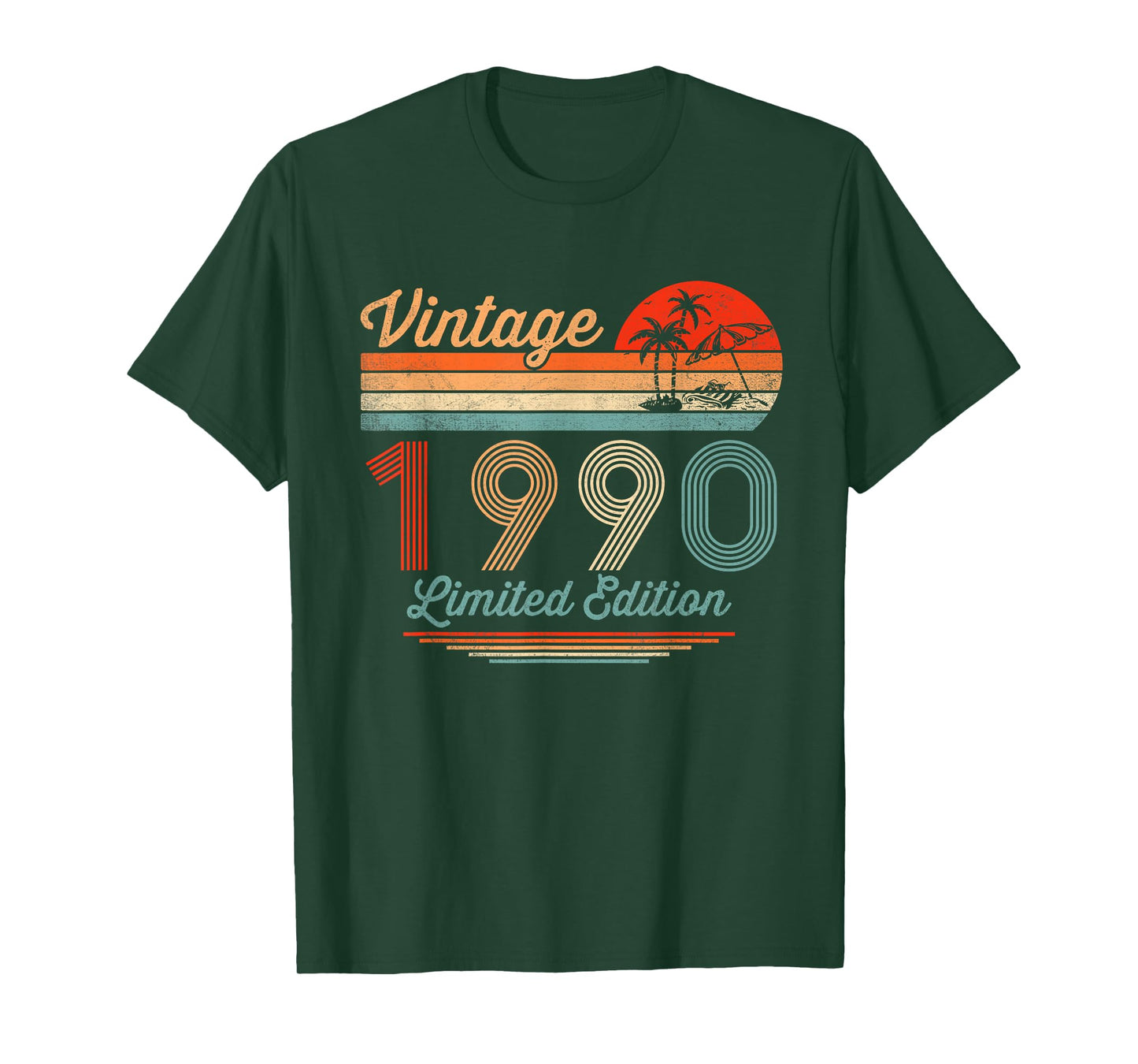 Vintage 1990 Limited Edition 35 Year Old Gifts 35th Birthday T-Shirt