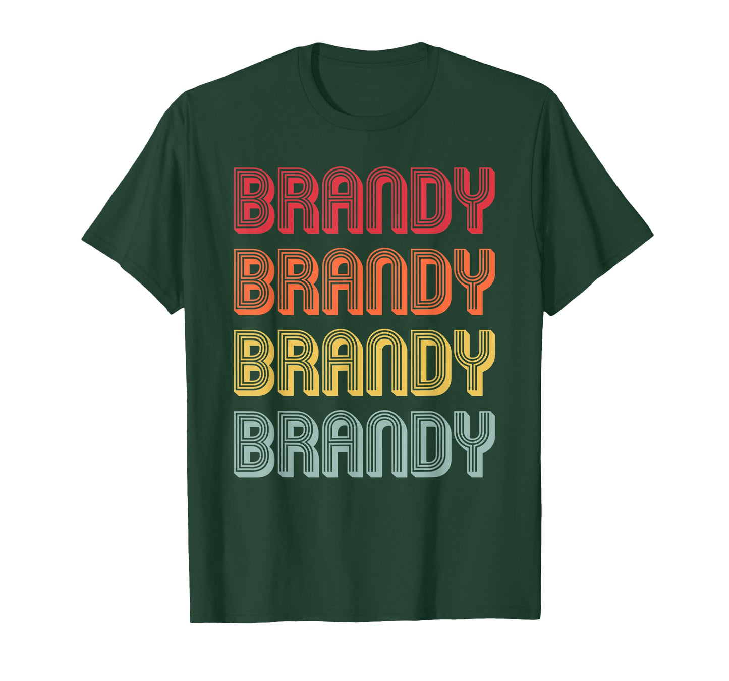 BRANDY Gift Name Personalized Retro Vintage 80s 90s Birthday T-Shirt