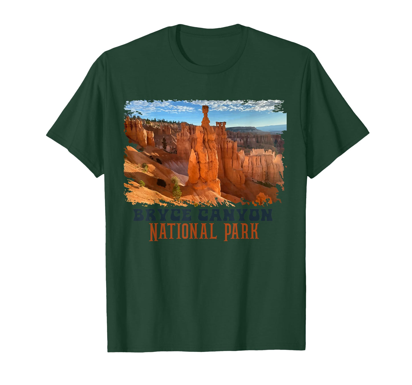 Bryce Canyon National Park Trail Explore Utah Camping Hiking T-Shirt