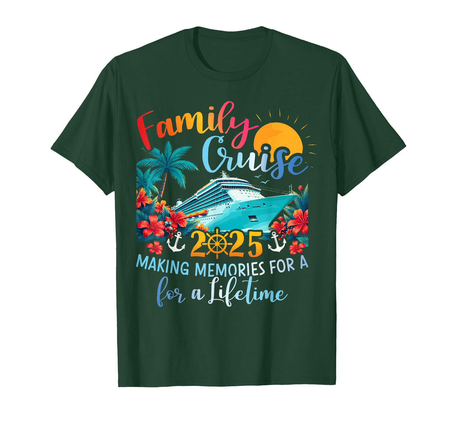 Family cruise 2025 making memories family ship vacation T-Shirt