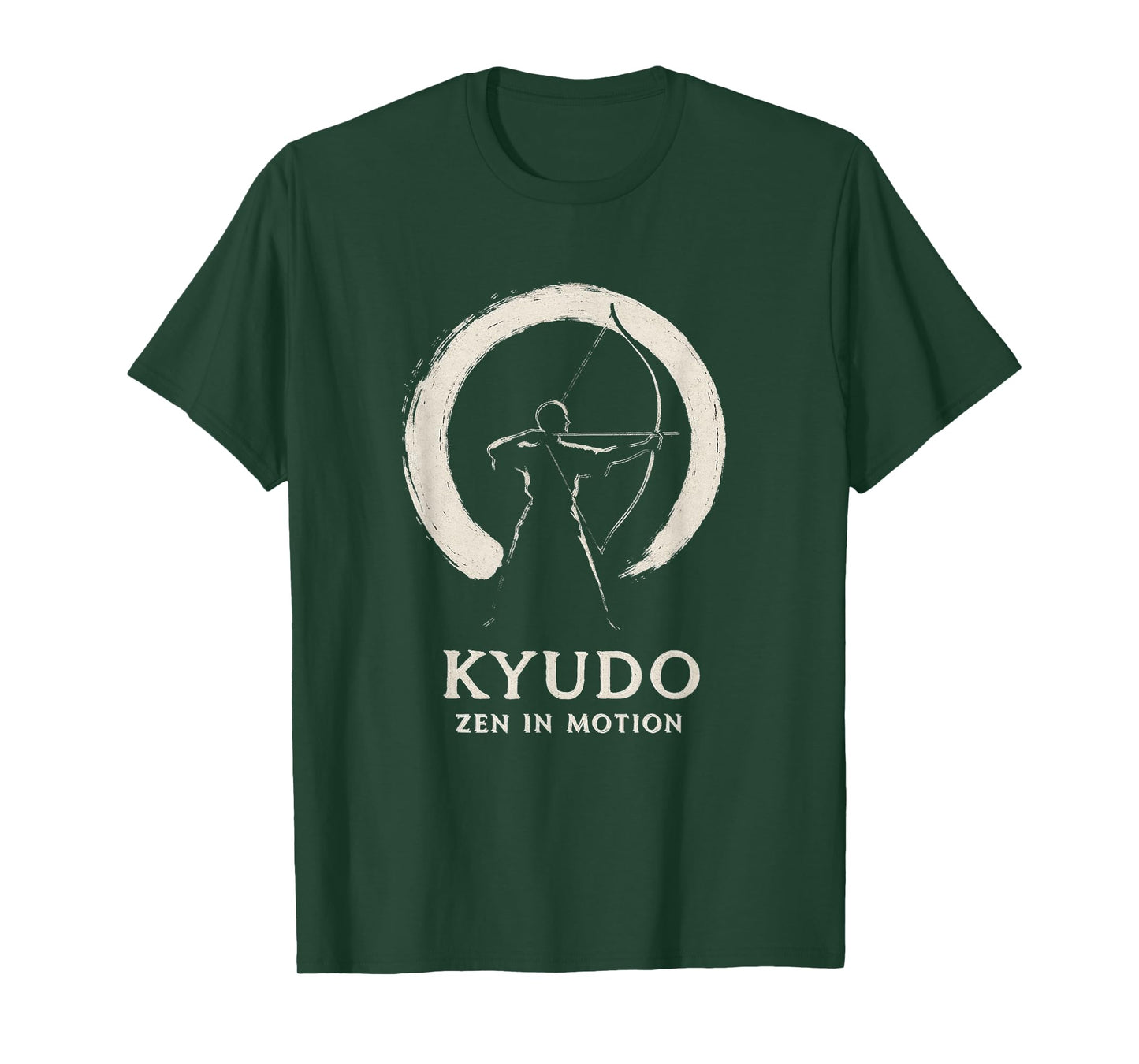 Kyudo Archery Zen in Motion Japanese Martial Arts Bushido T-Shirt