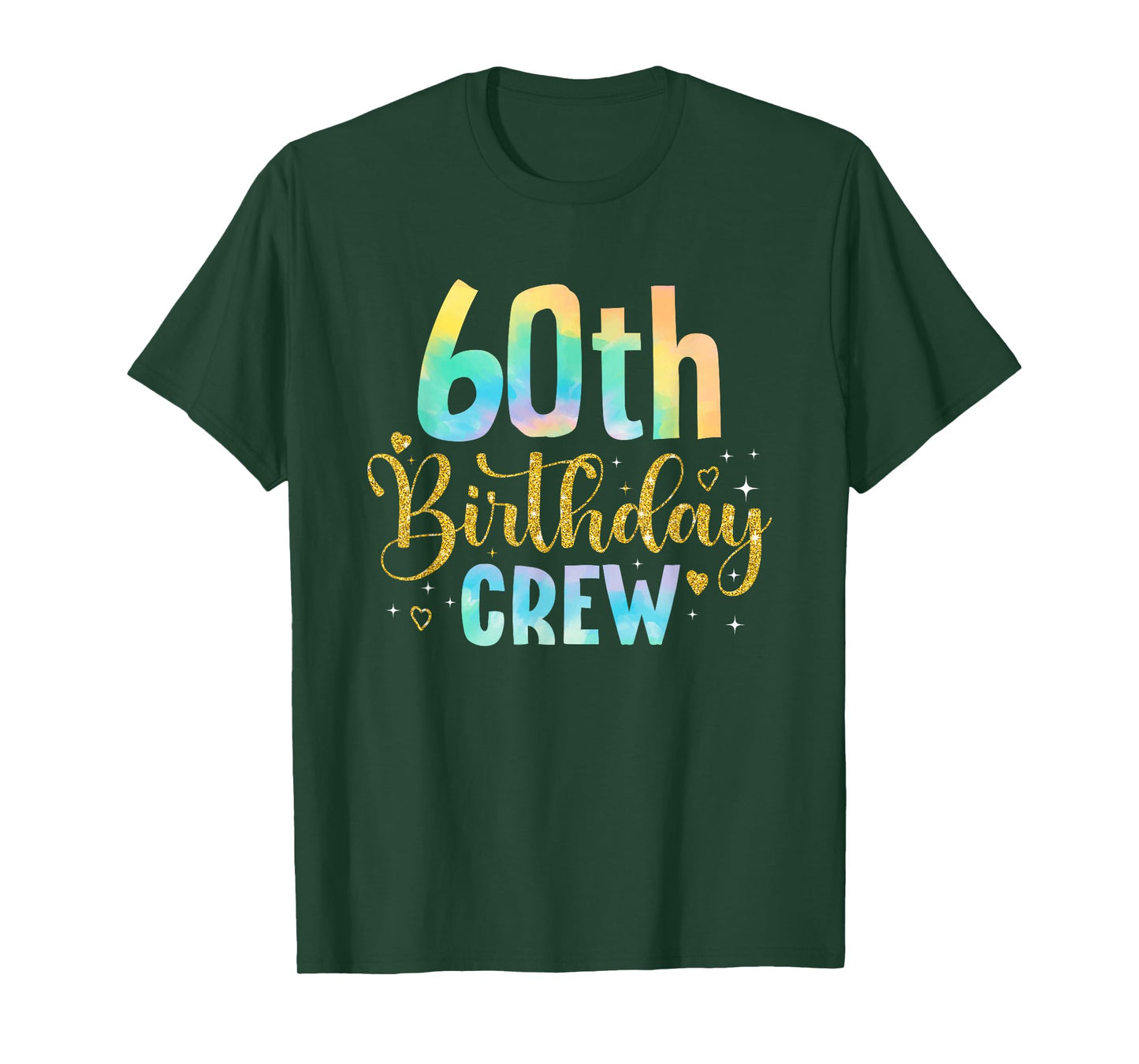 60 Years Old Birthday Party Group Family 60th Birthday Crew T-Shirt