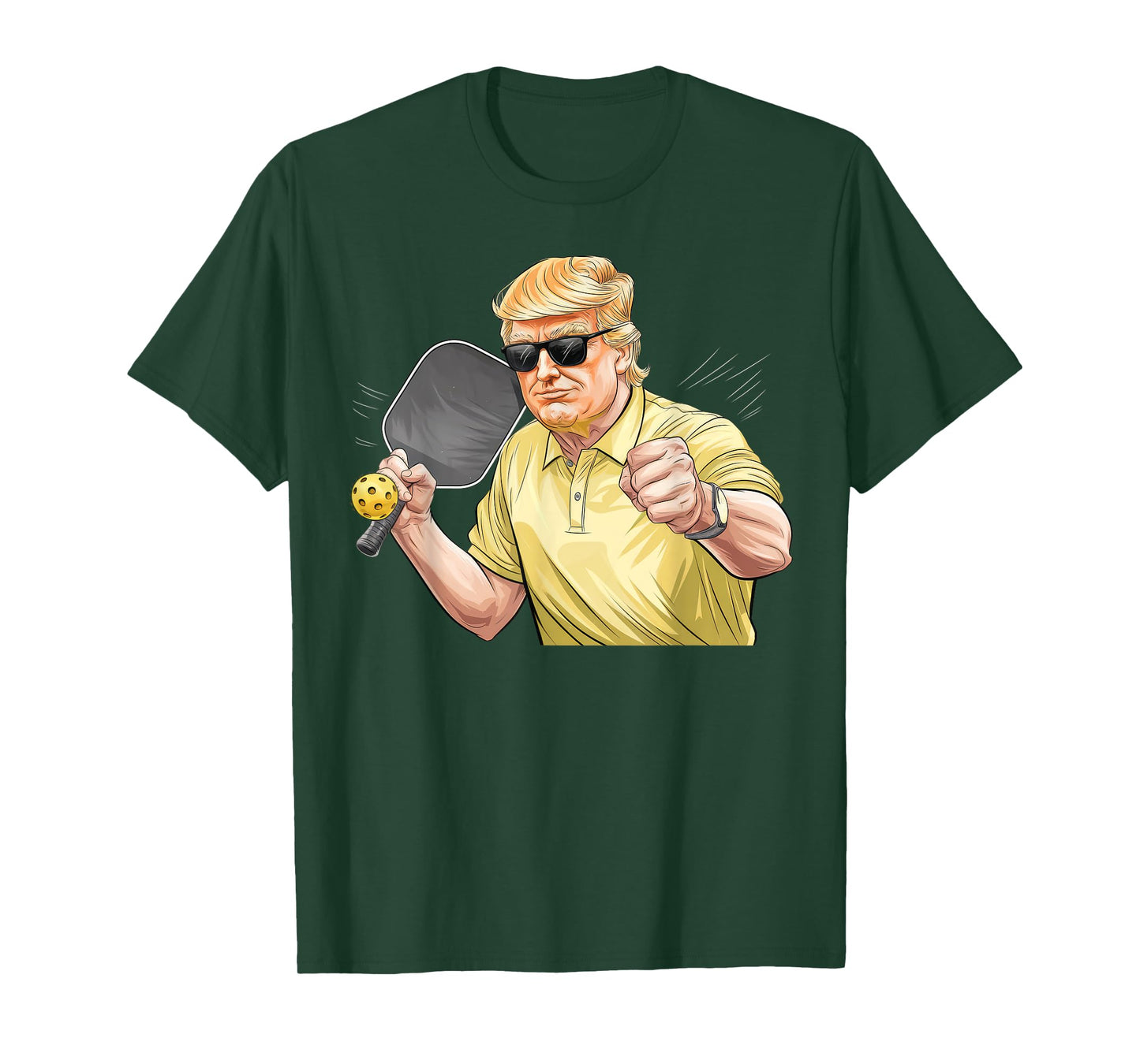 Funny Pickleball Lovers Funny Trump Pickle Ball Men Women T-Shirt