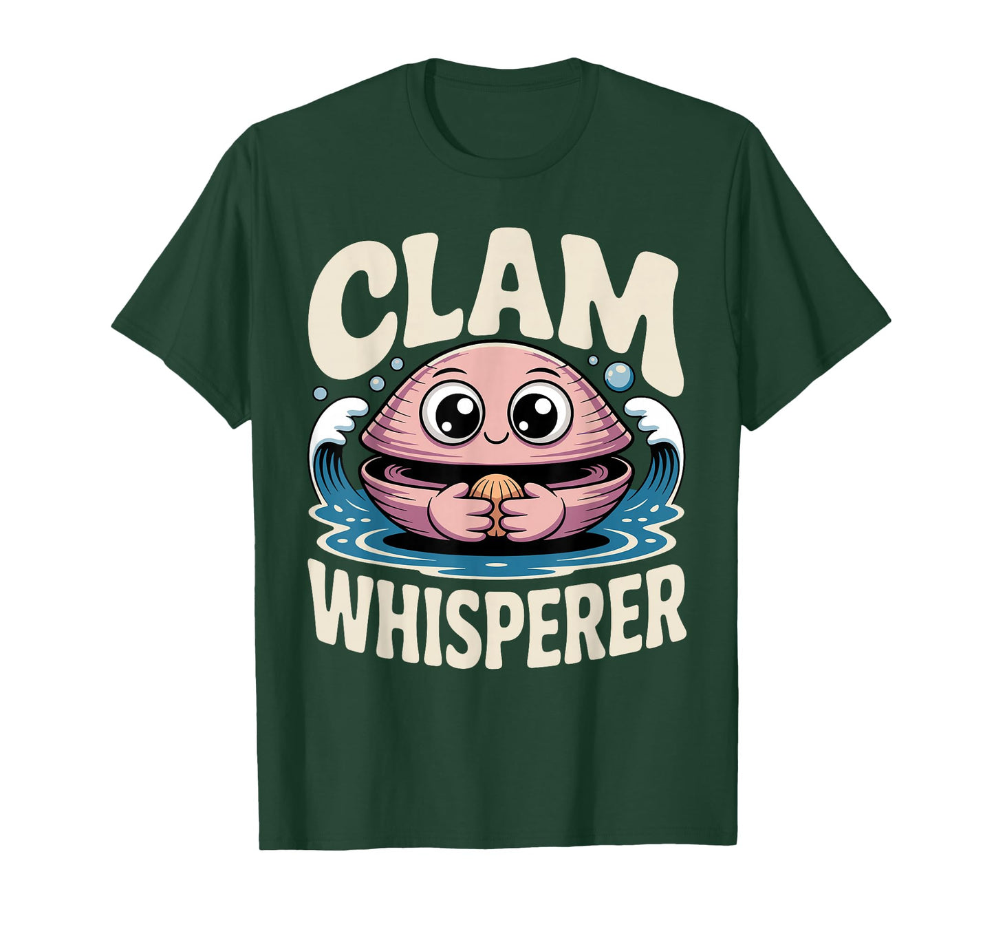 Funny Clam Digging Design for Men Women Clam Digger Clamming T-Shirt