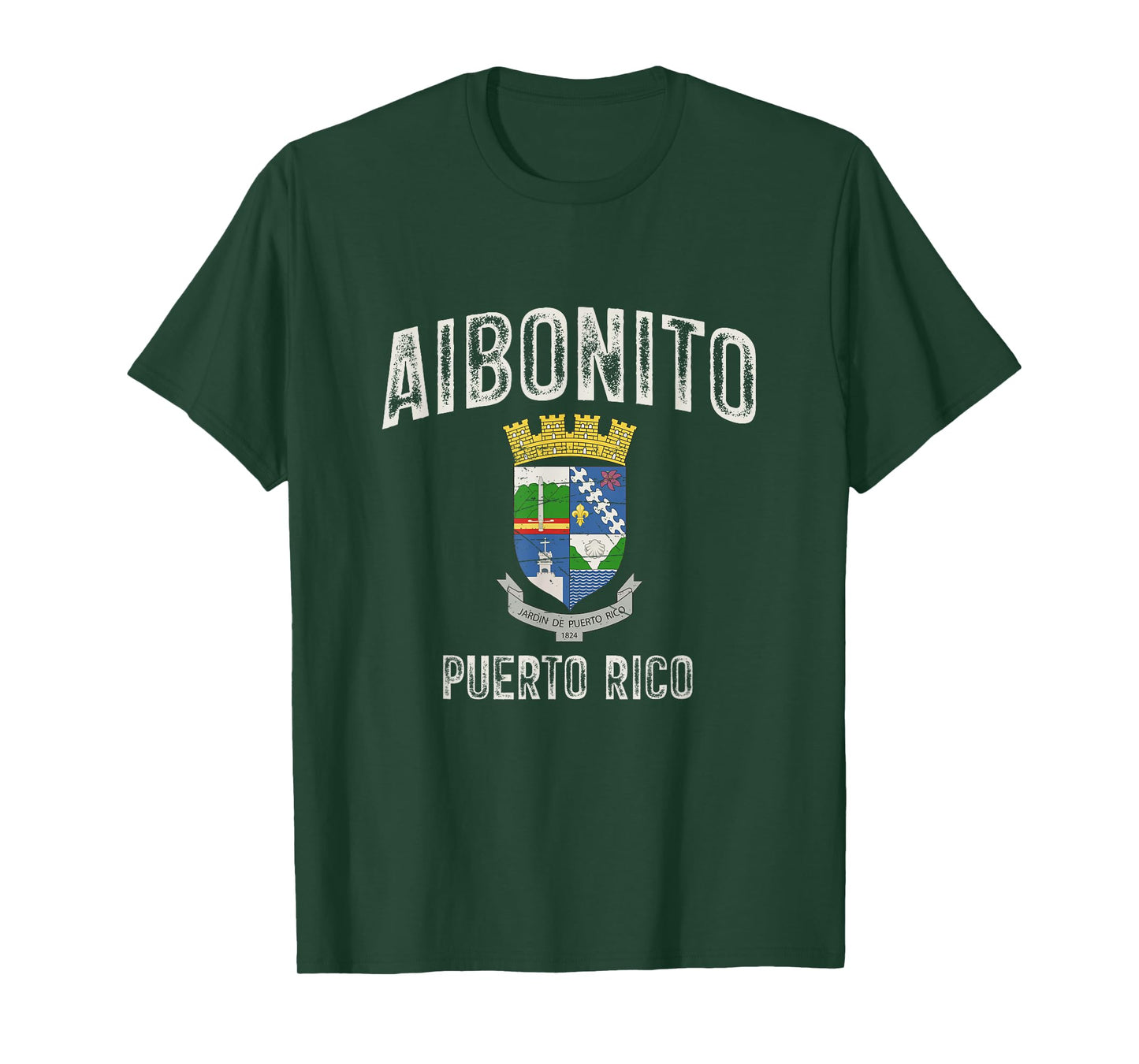 Aibonito City in Puerto Rico, Aibonito Armorial T-Shirt