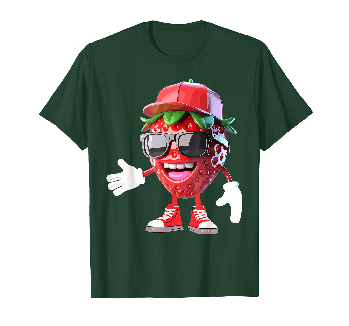 Pretty Strawberry Costume for Fruits Lovers T-Shirt