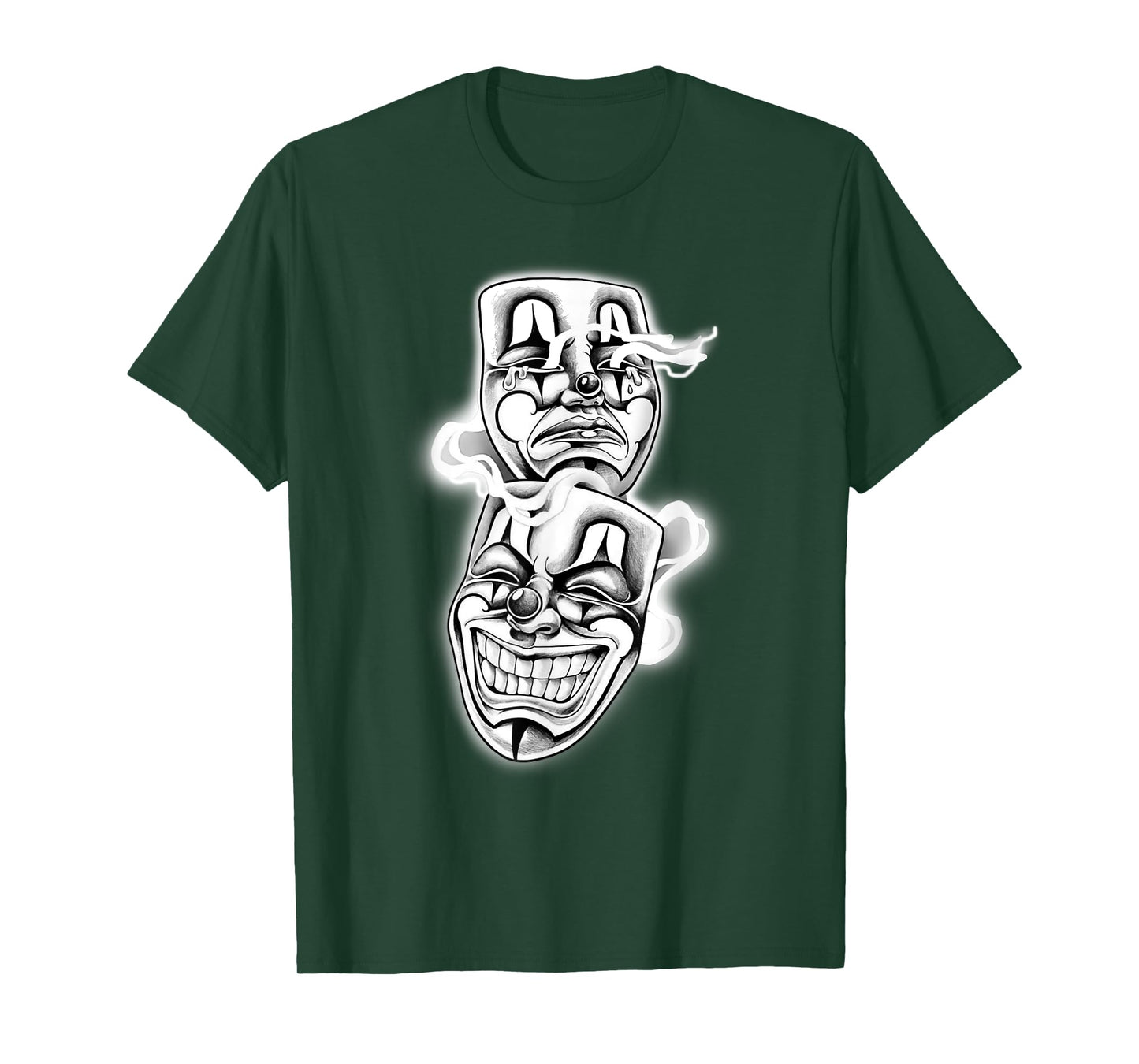 Laugh Now Cry Later Chicano Tattoo Flash T-Shirt