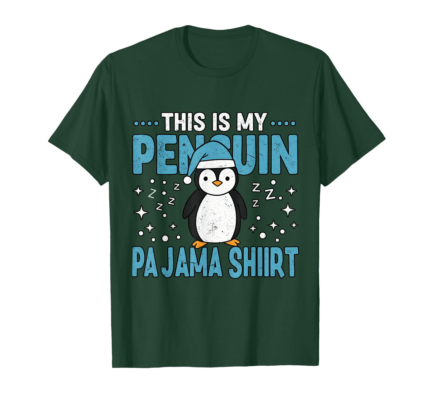 This is My Penguin Pajama Shirt Girls Boys Kids Women Men T-Shirt