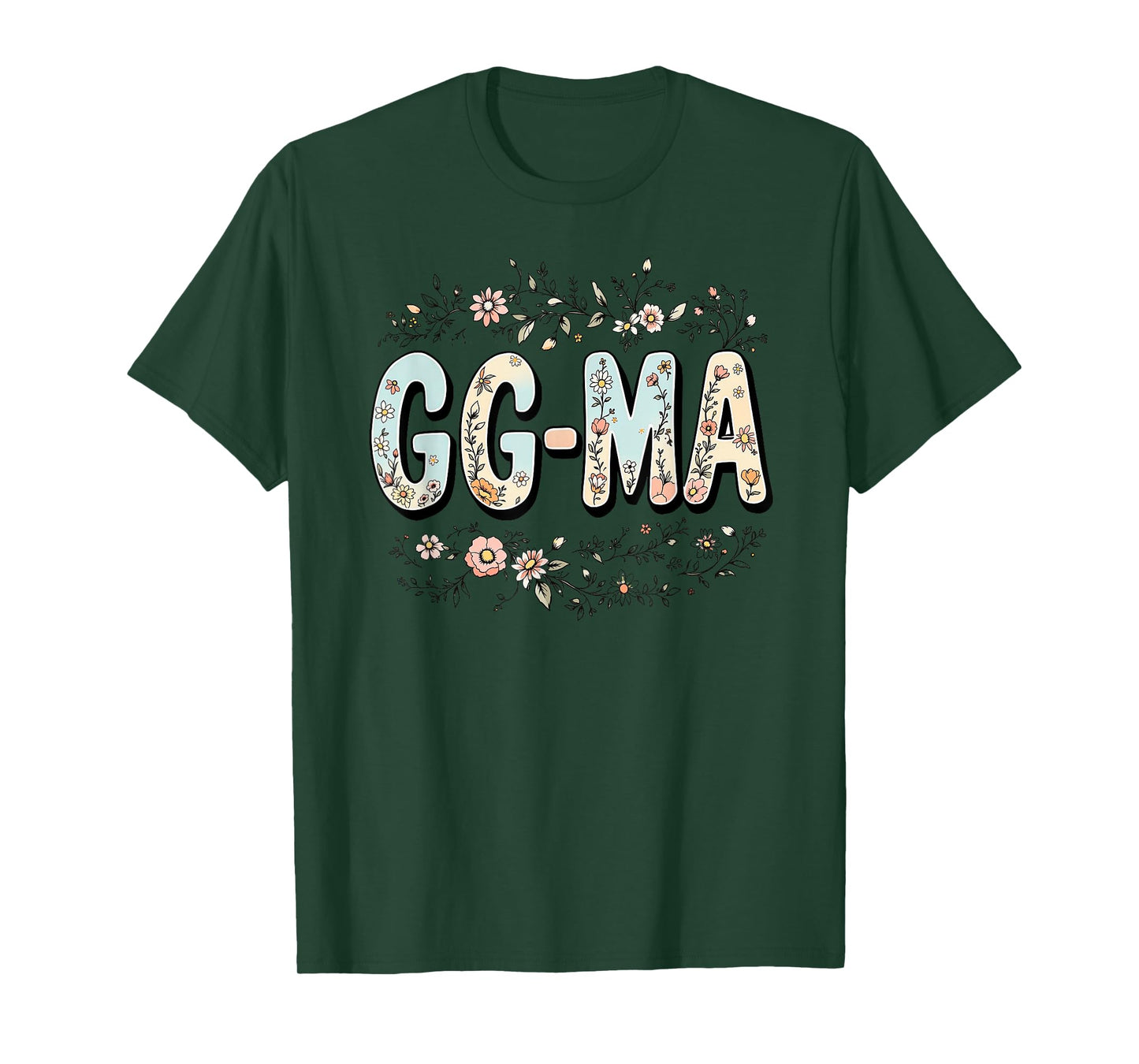Wildflowers GG-MA Floral Mother's Day GG-MA T-Shirt
