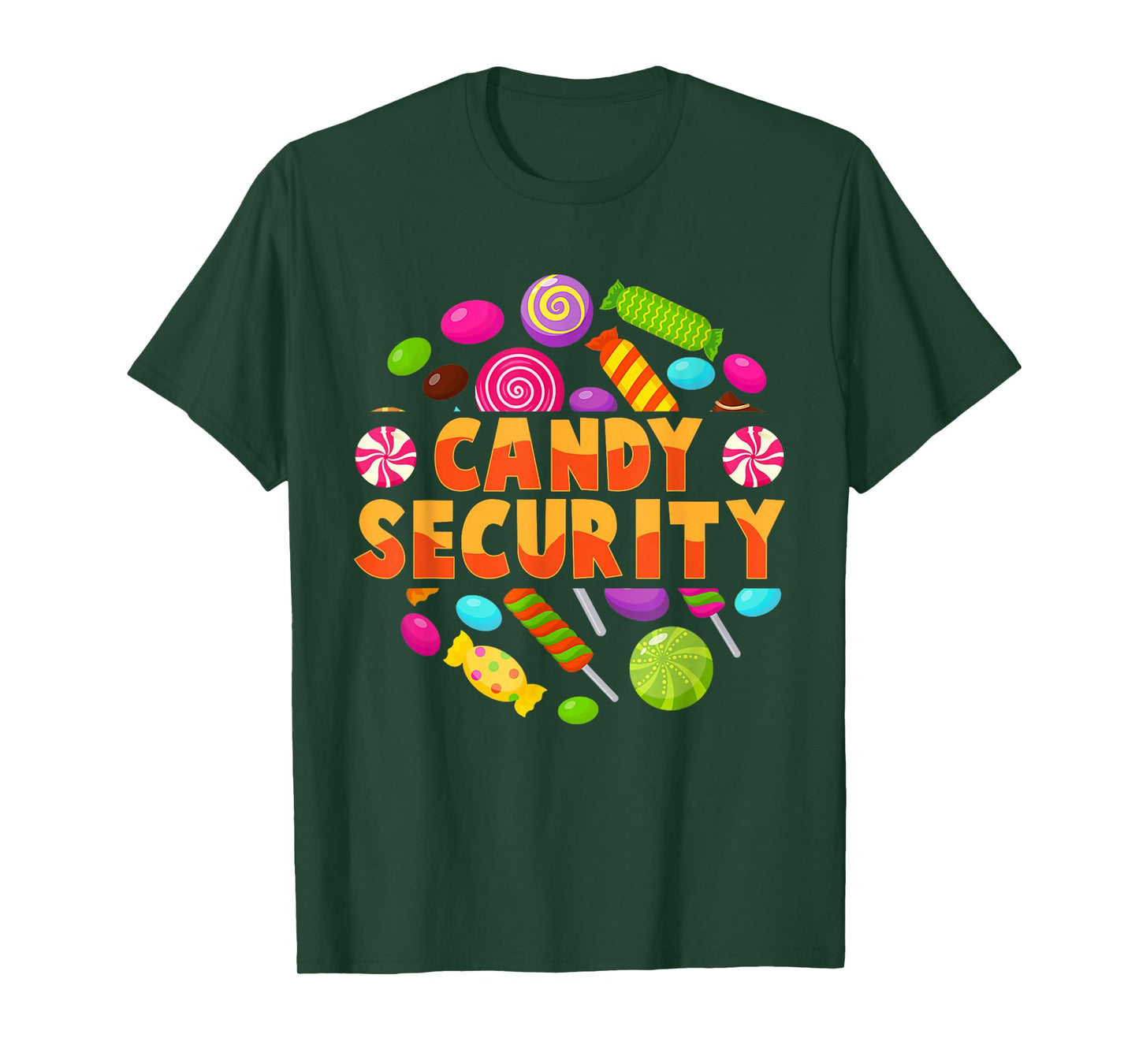 Candy Security Funny Candy Land Costume Candyland Party T-Shirt