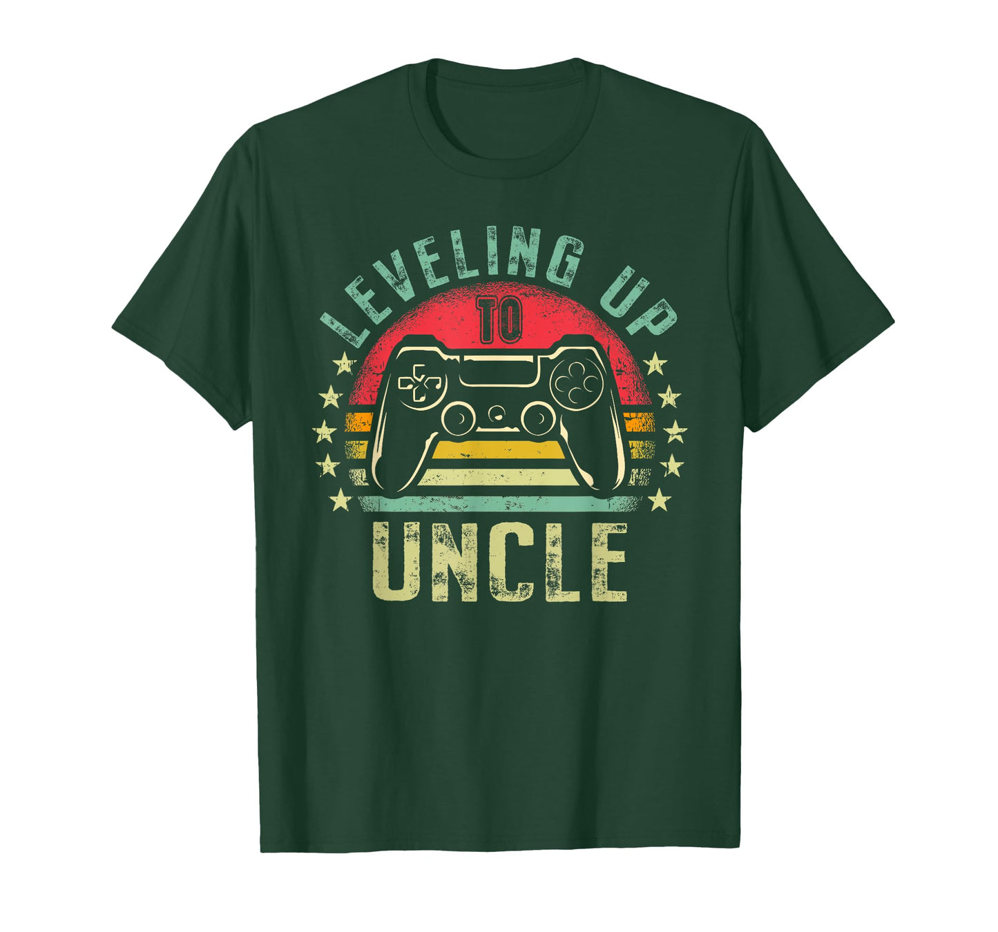 Leveling up to Uncle Video Gamer Promoted To Future Uncle T-Shirt